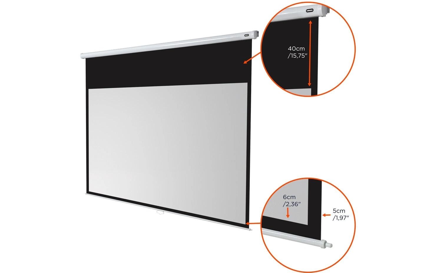 Celexon Rolloleinwand »Eco 280x158cm«