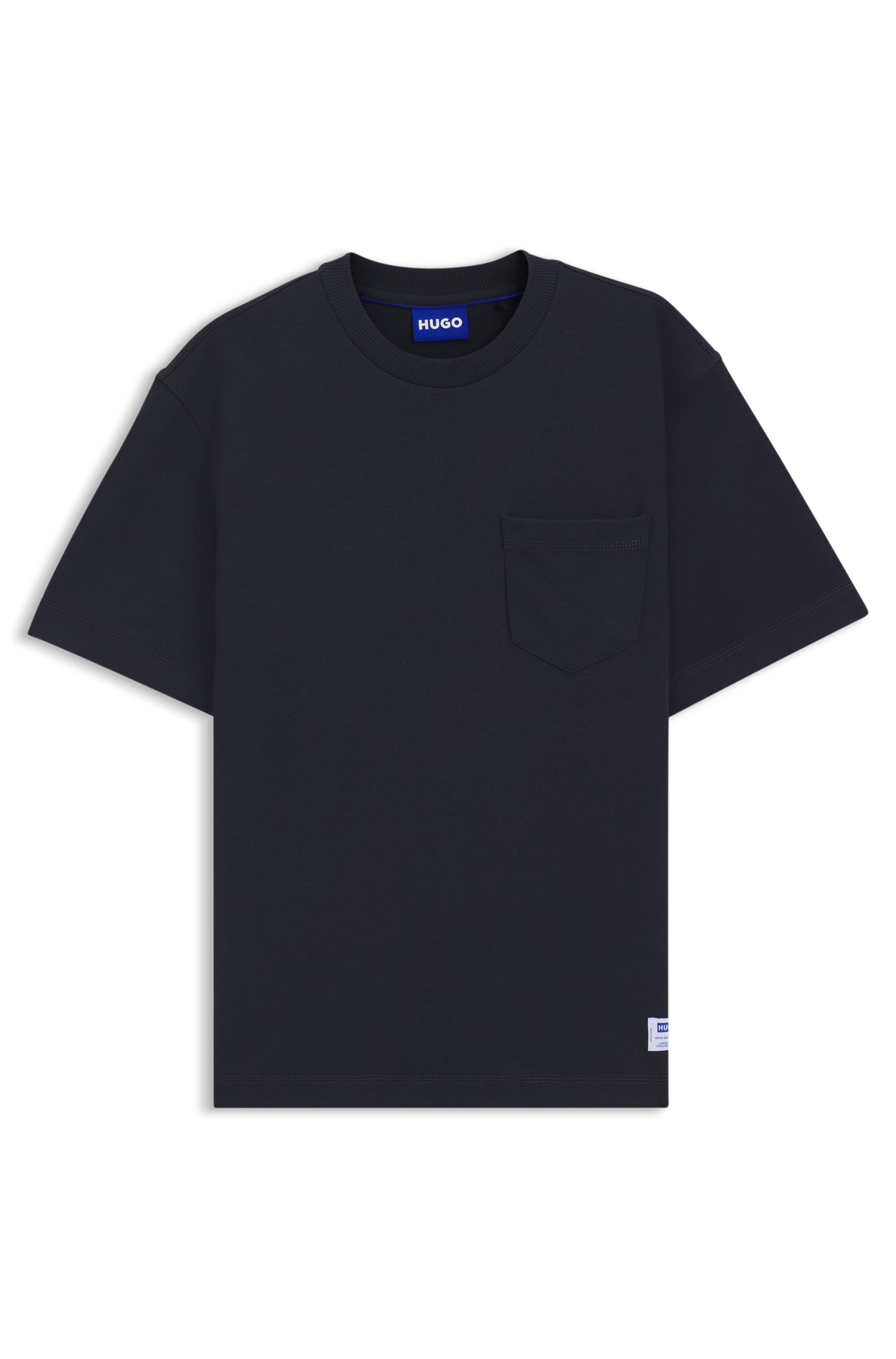 HUGO T-Shirt »Nestite« mit aufgesetzter Brusttasche, Rundhalsform
