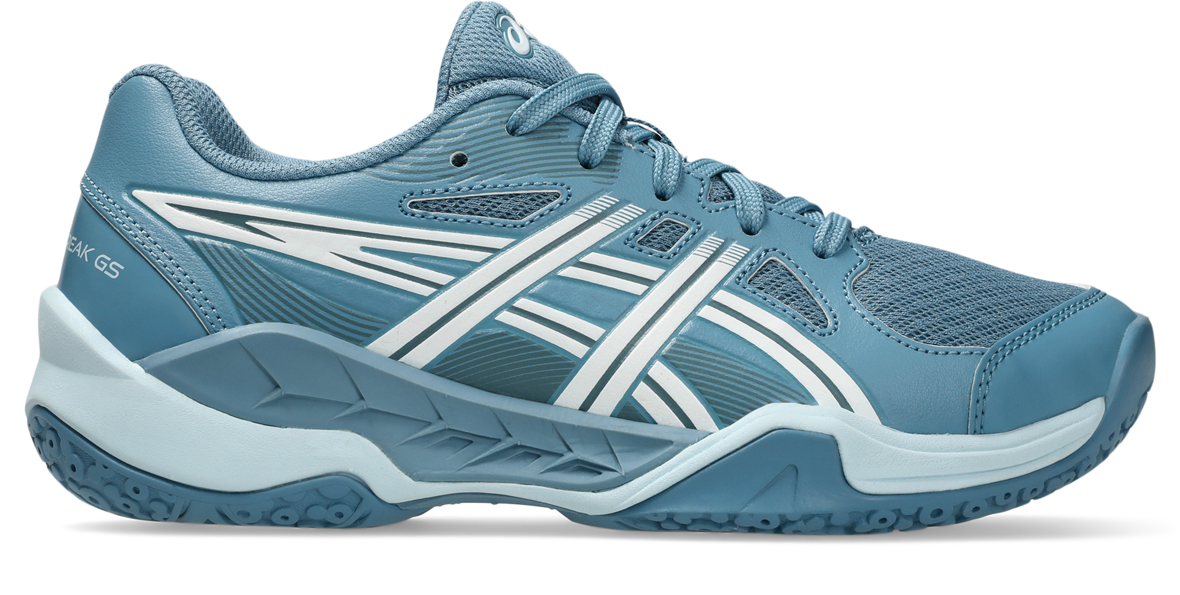 Asics Hallenschuh »GEL-POWERBREAK GS«  für Hallensport, Indoor Sportschuhe, nicht abfärbende Sohle