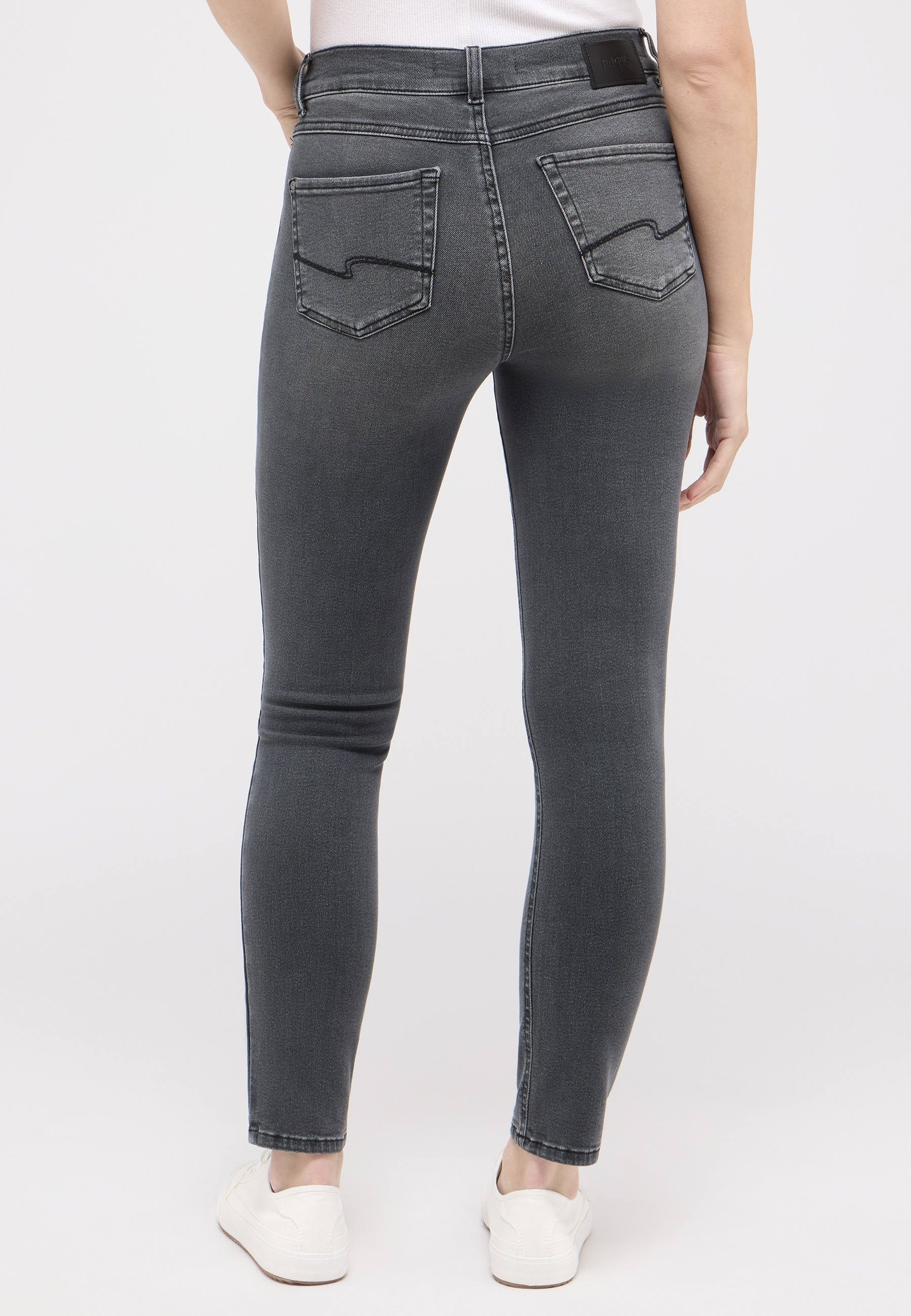 ANGELS Jeans slim »SKINNY« en mélange de coton, avec passants de ceinture