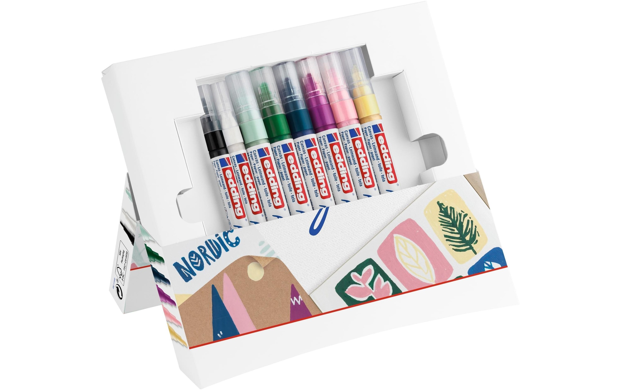 edding Marqueur »Starter Set 8-teilig« Strichstärke 3mm