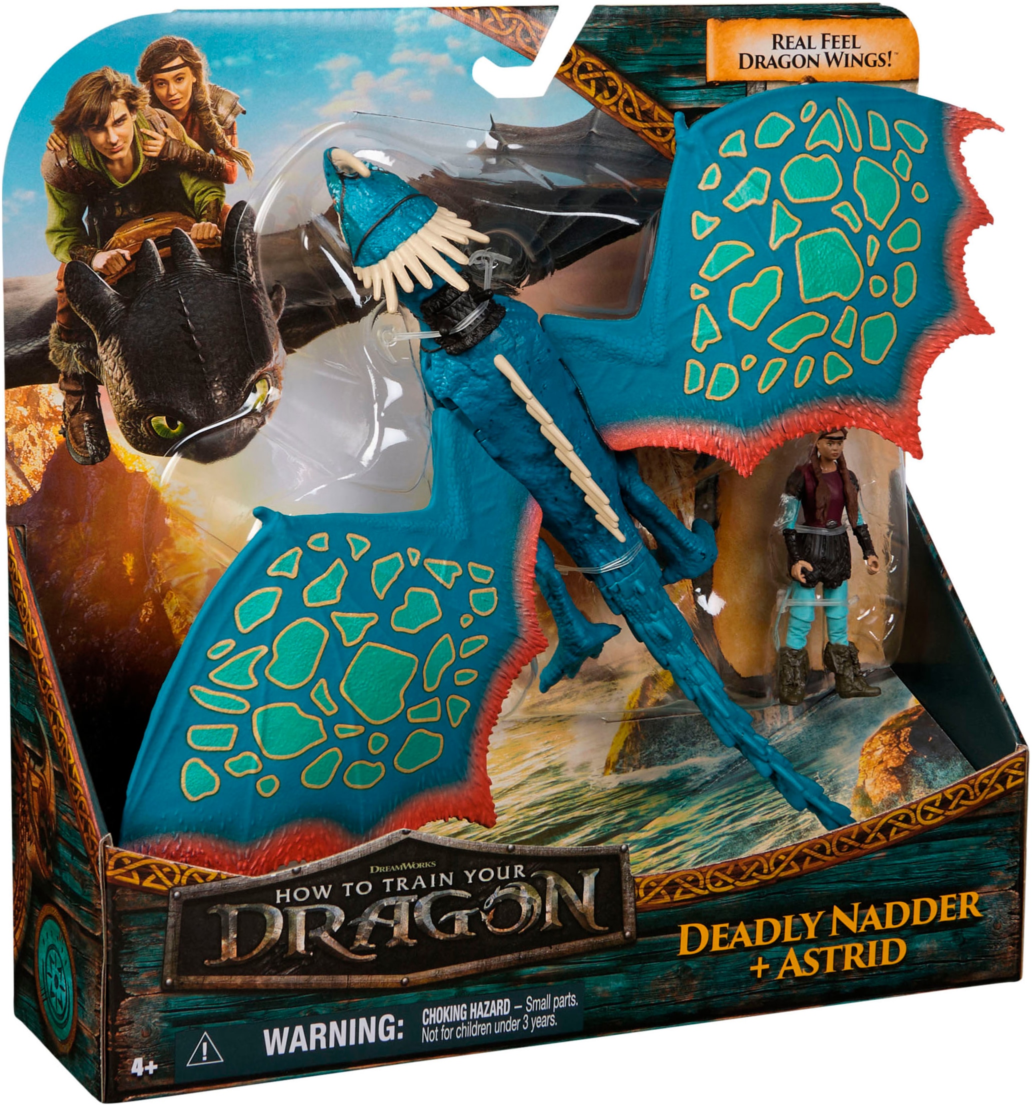 Spin Master Personnage de jeu »Dragons Movie - Viking & Dragon - Sturmpfeil & Astrid«