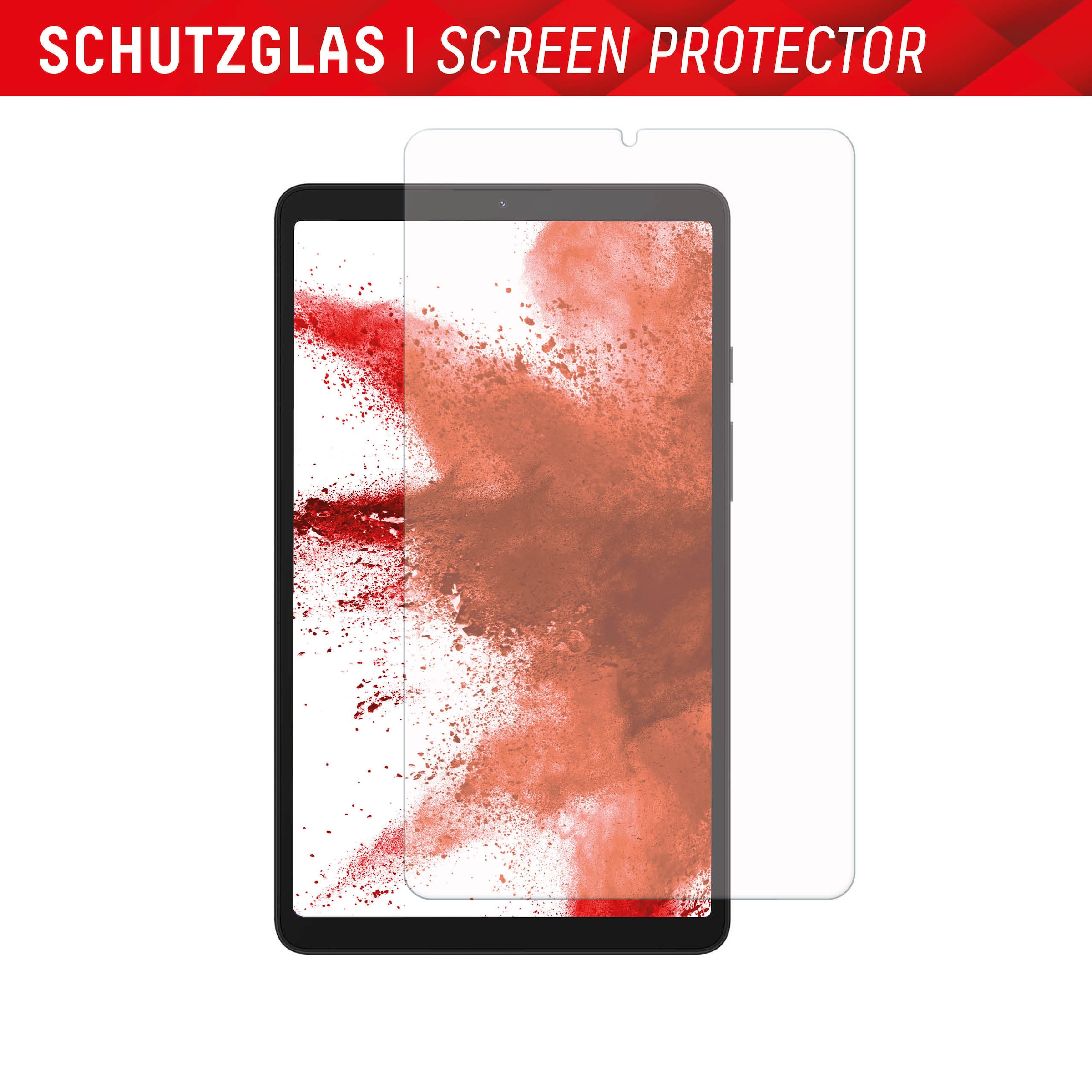 Displex Displayschutzglas »Tablet Glass« für Samsung Galaxy Tab A9;Samsung Galaxy Tab A11 Bildschirmschutz, Schutzglas, Splitterschutz, kratzfest