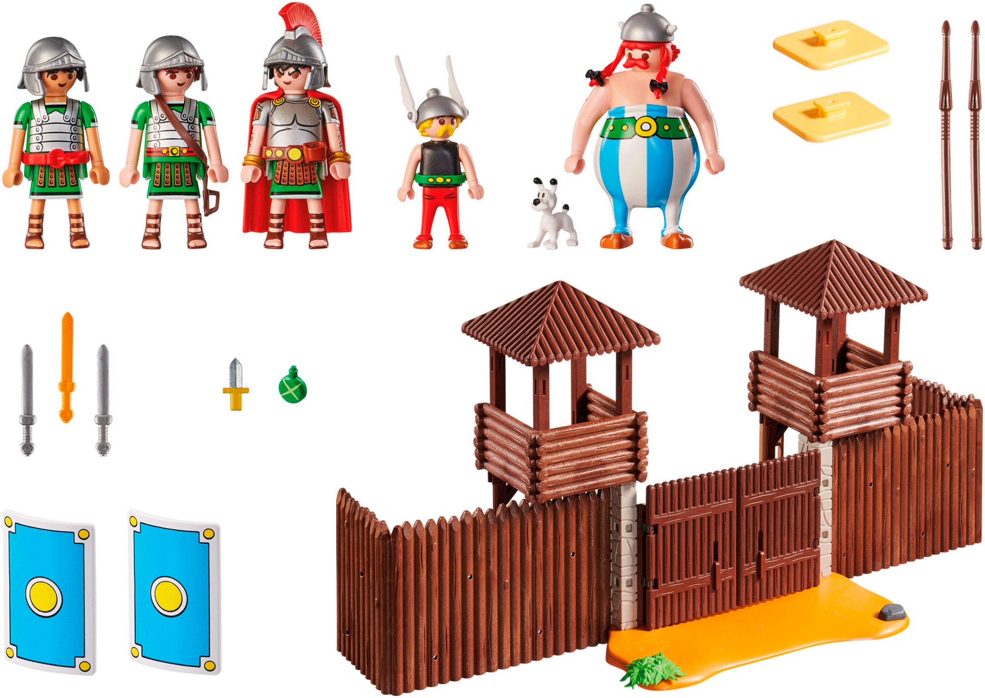 Playmobil® Konstruktions-Spielset »Römerlager (71542), Asterix« Made in Europe