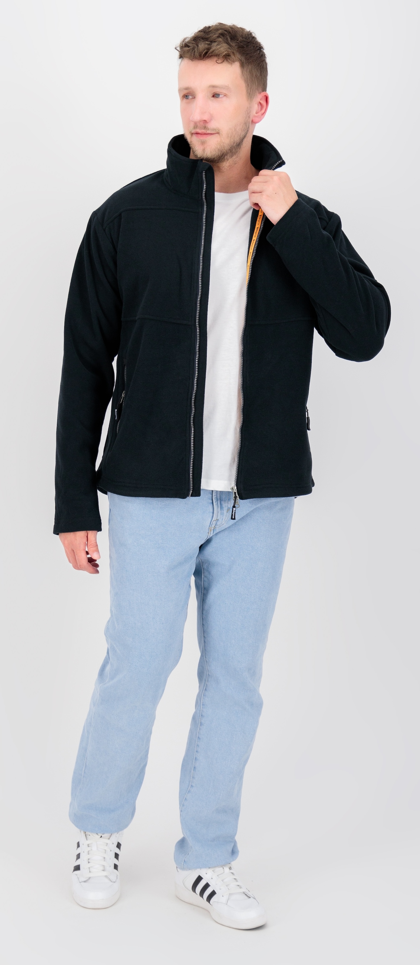 DEPROC Active Strickfleecejacke »SEWARD MN« mit 2-Wege-Reissverschluss