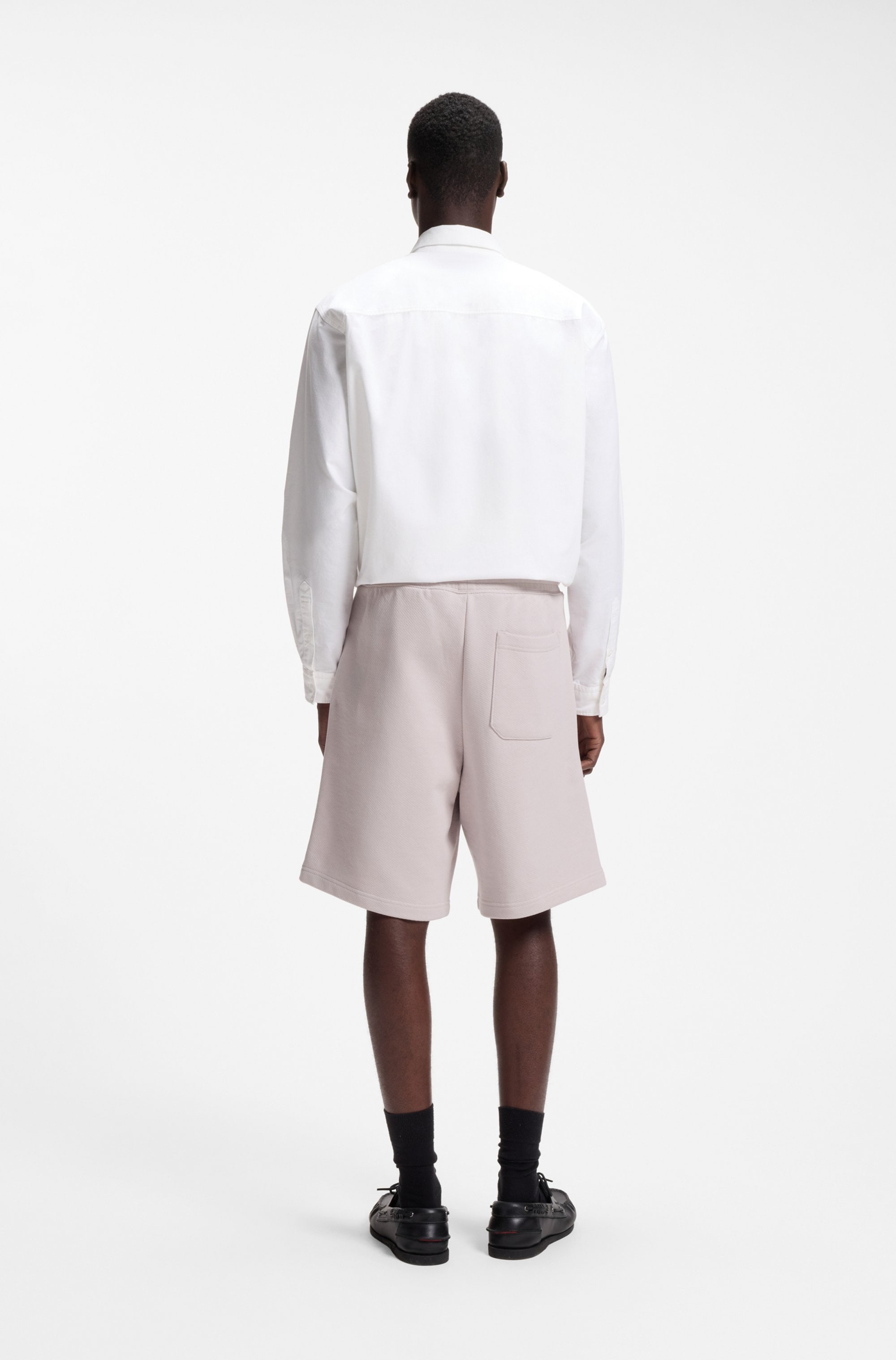 HUGO Sweatshorts »Nomario«  mit grossem Druck