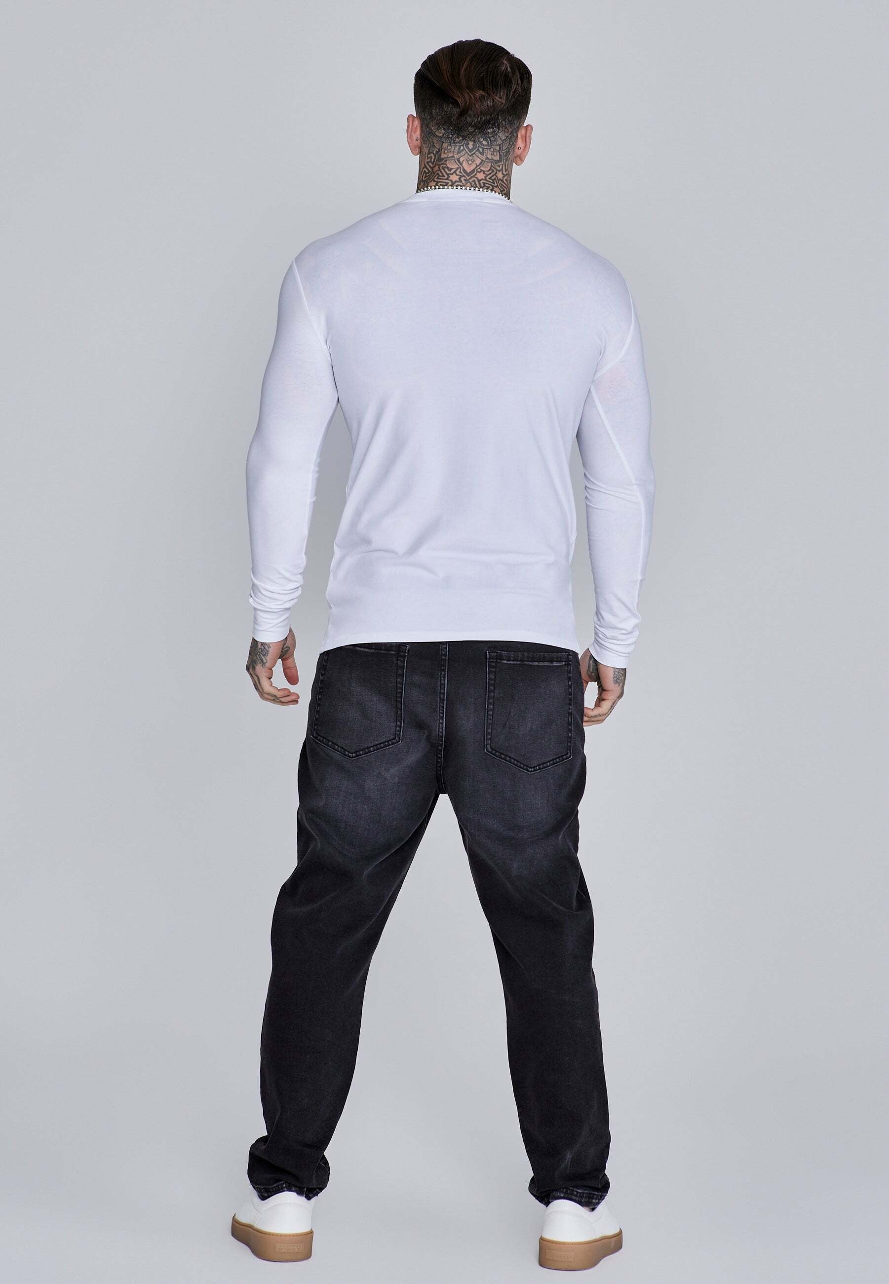 Siksilk T-shirt à manches longues »Siksilk Langarmshirt Essentials Long Sleeve T-Shirt«