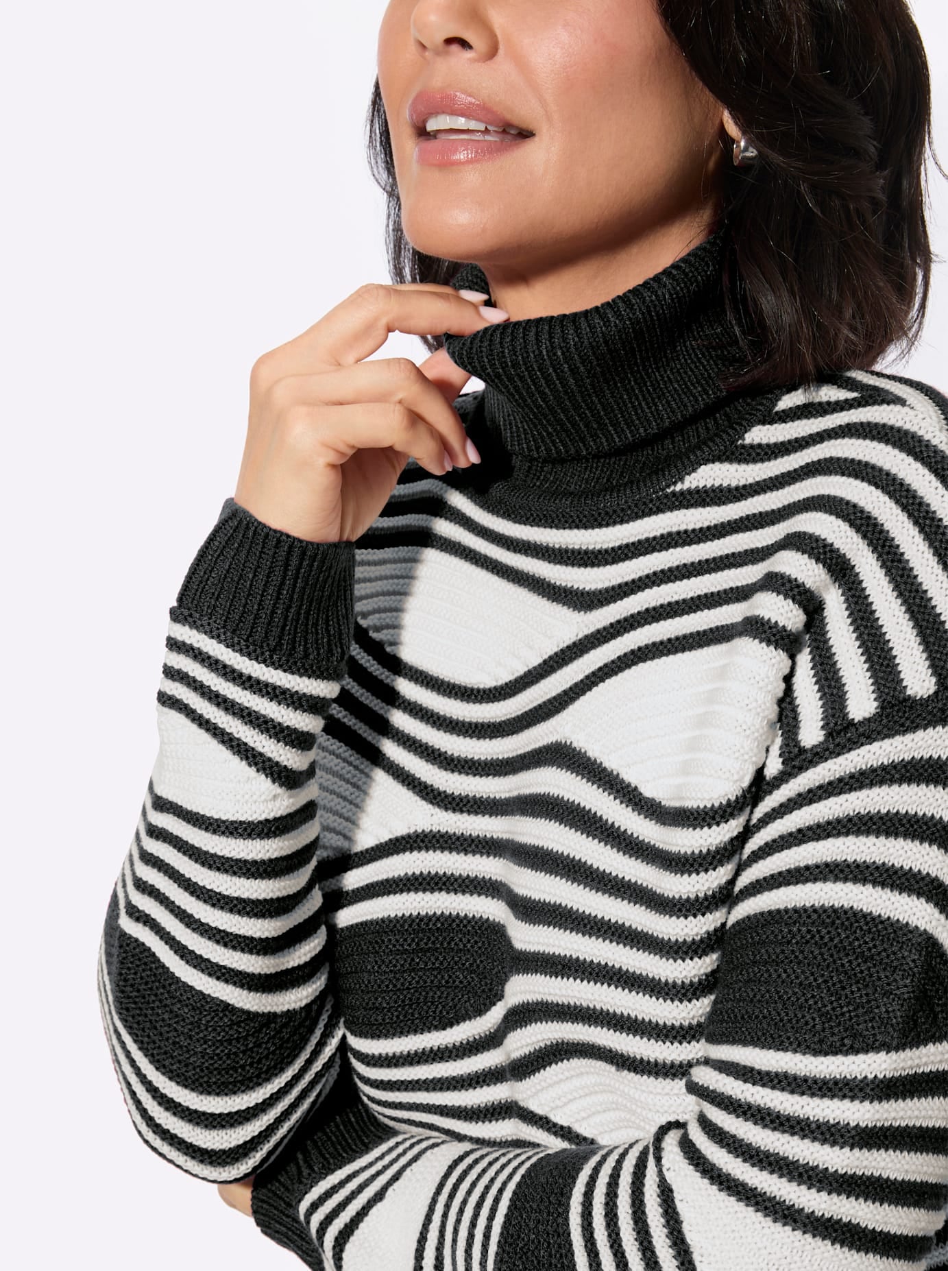 Casual Looks Pull à col roulé »Rollkragenpullover«
