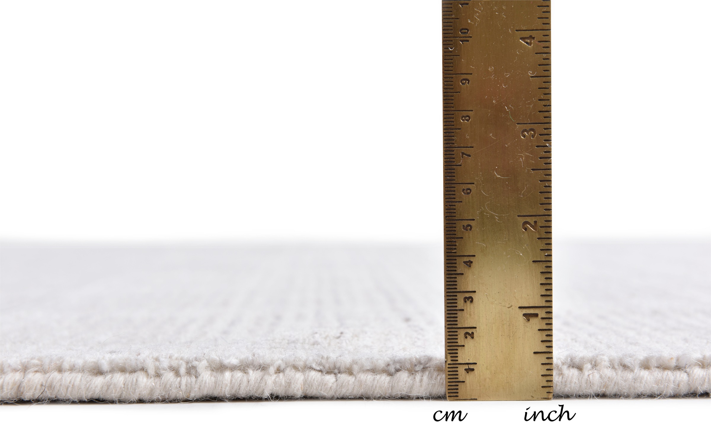 THEKO Teppich »Boston UNI« rechteckig 13 mm Höhe Handwebteppich, meliert, weiche Qualität, 60% Viskose, handgewebt