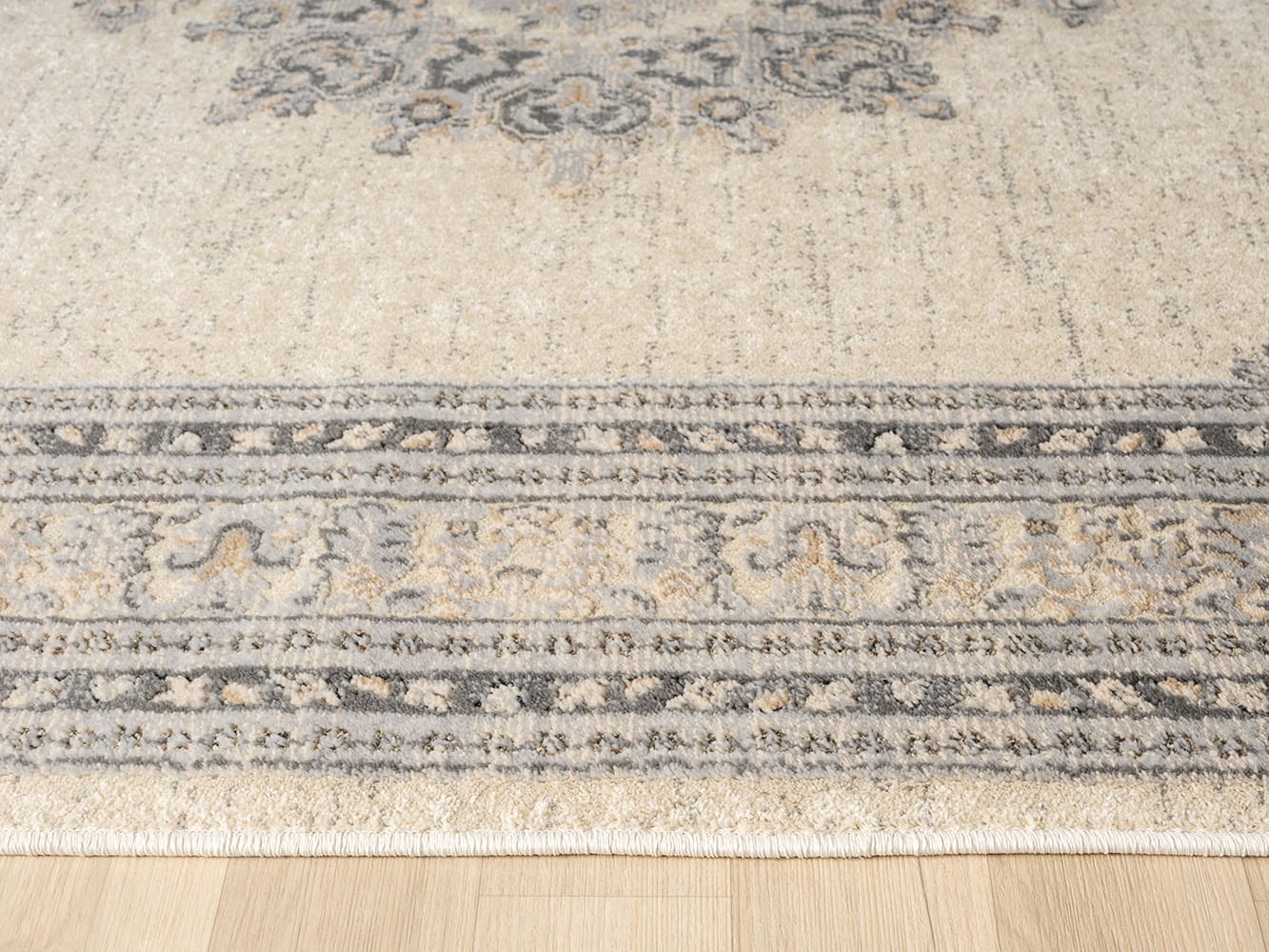 GOODproduct Teppich »Banli, Vintage-Look, Orient-Optik« rechteckig 9 mm Höhe dezenter Glanz, Schrumpf-Garn-Effekt, Wohnzimmer, Schlafzimmer