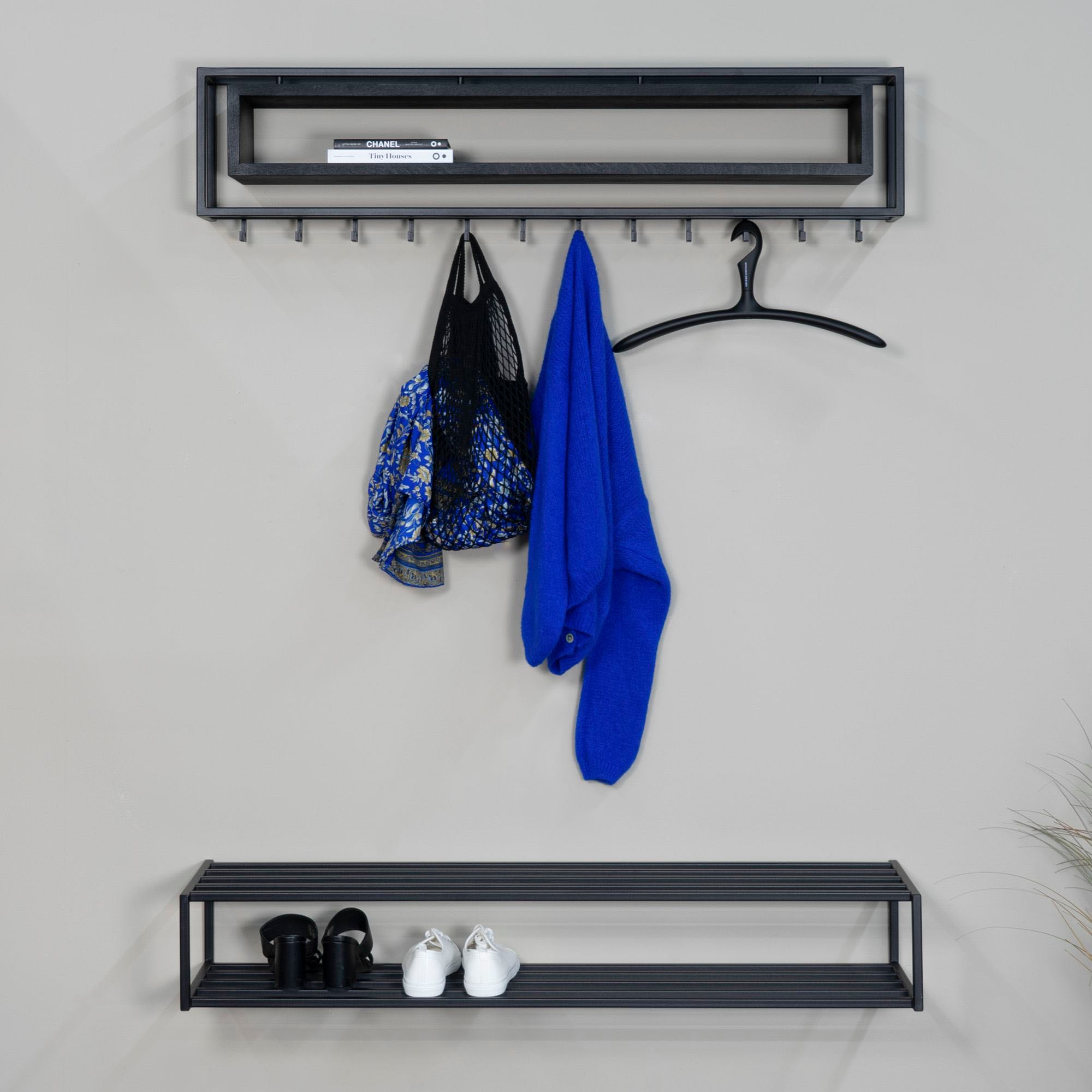 Spinder Design Barre de penderie métal, largeur 120 cm