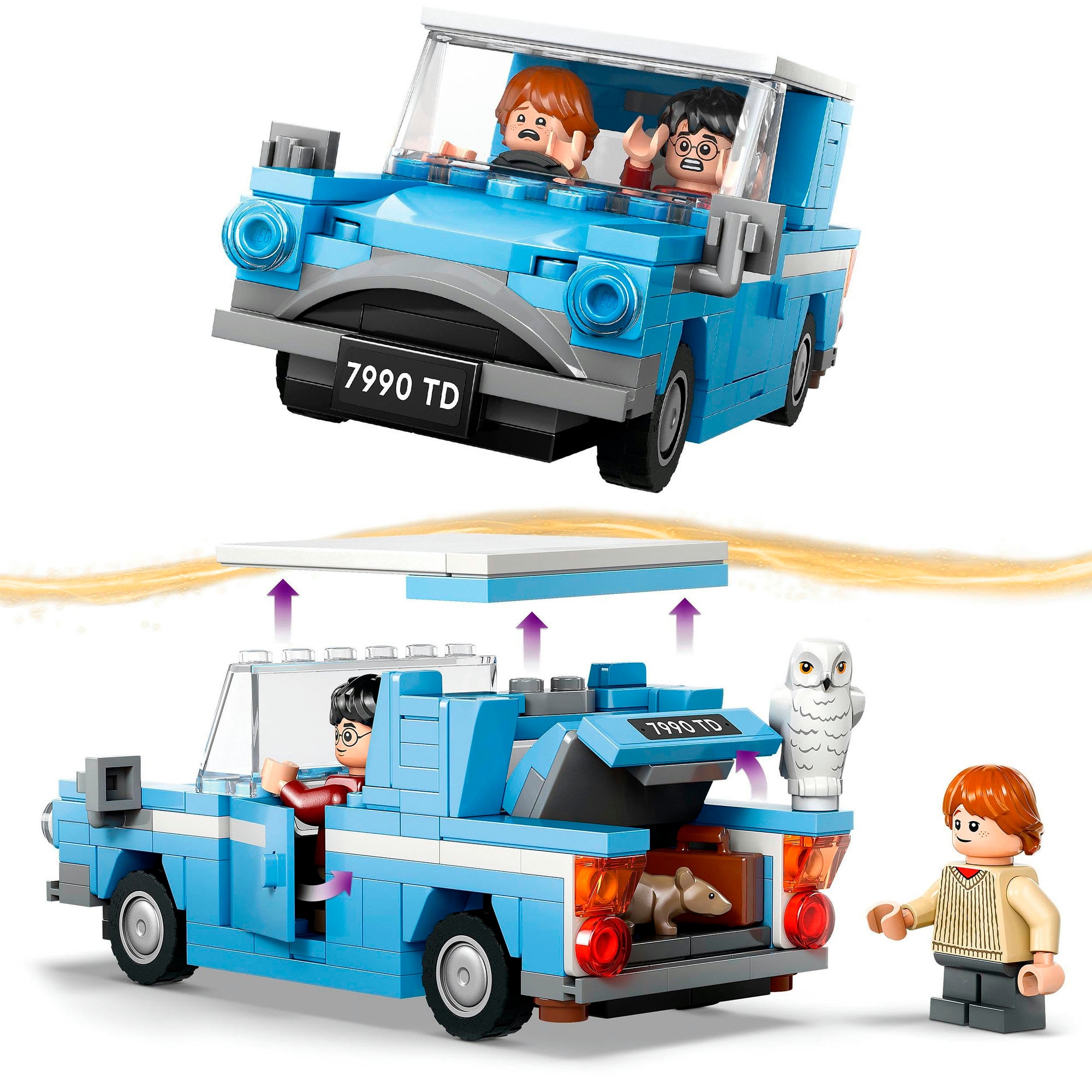 LEGO® Pions de construction »Fliegender Ford Anglia™ (76424), LEGO® Harry Potter™« Made in Europe