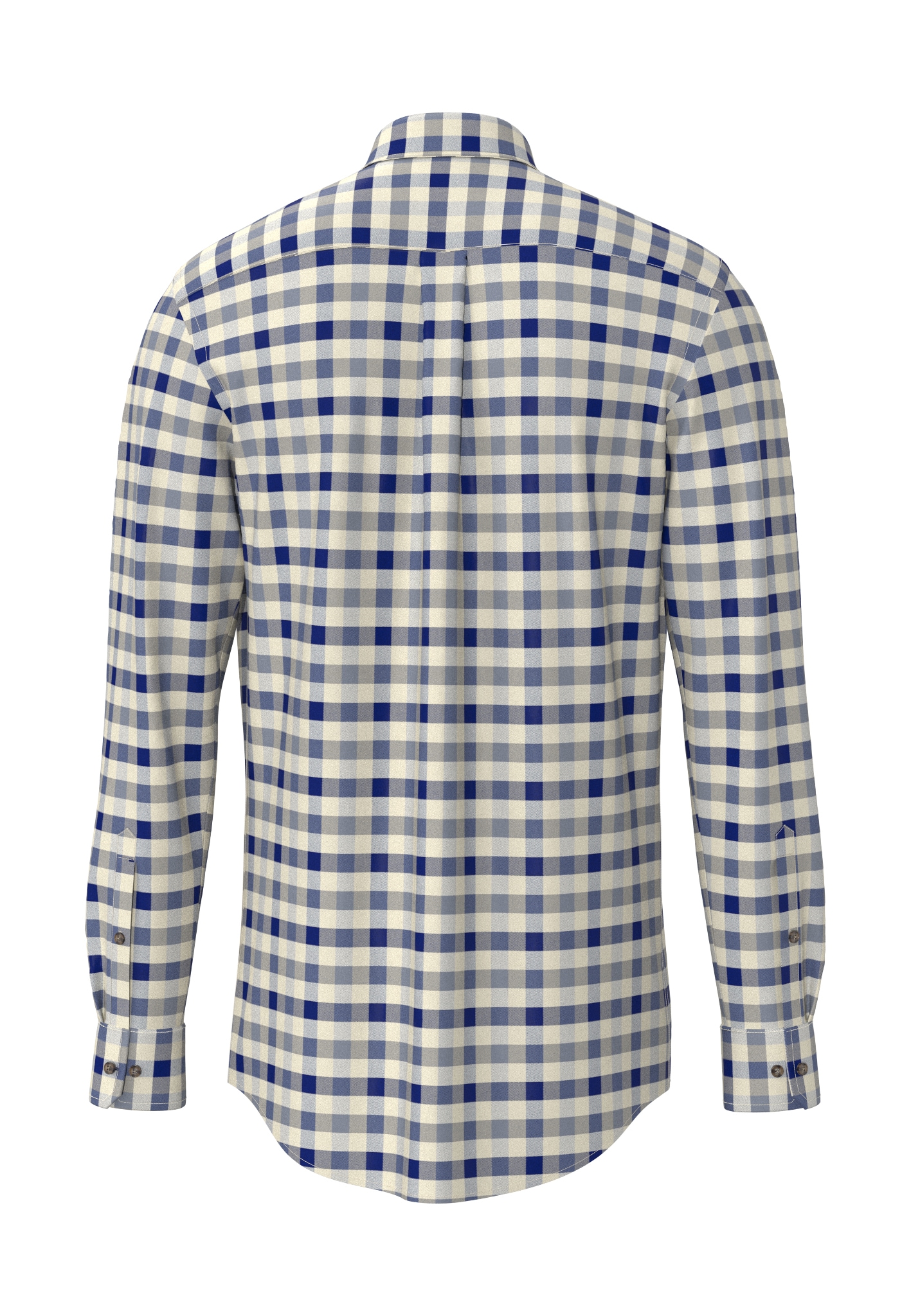 FYNCH-HATTON Chemise à carreaux avec col boutonné