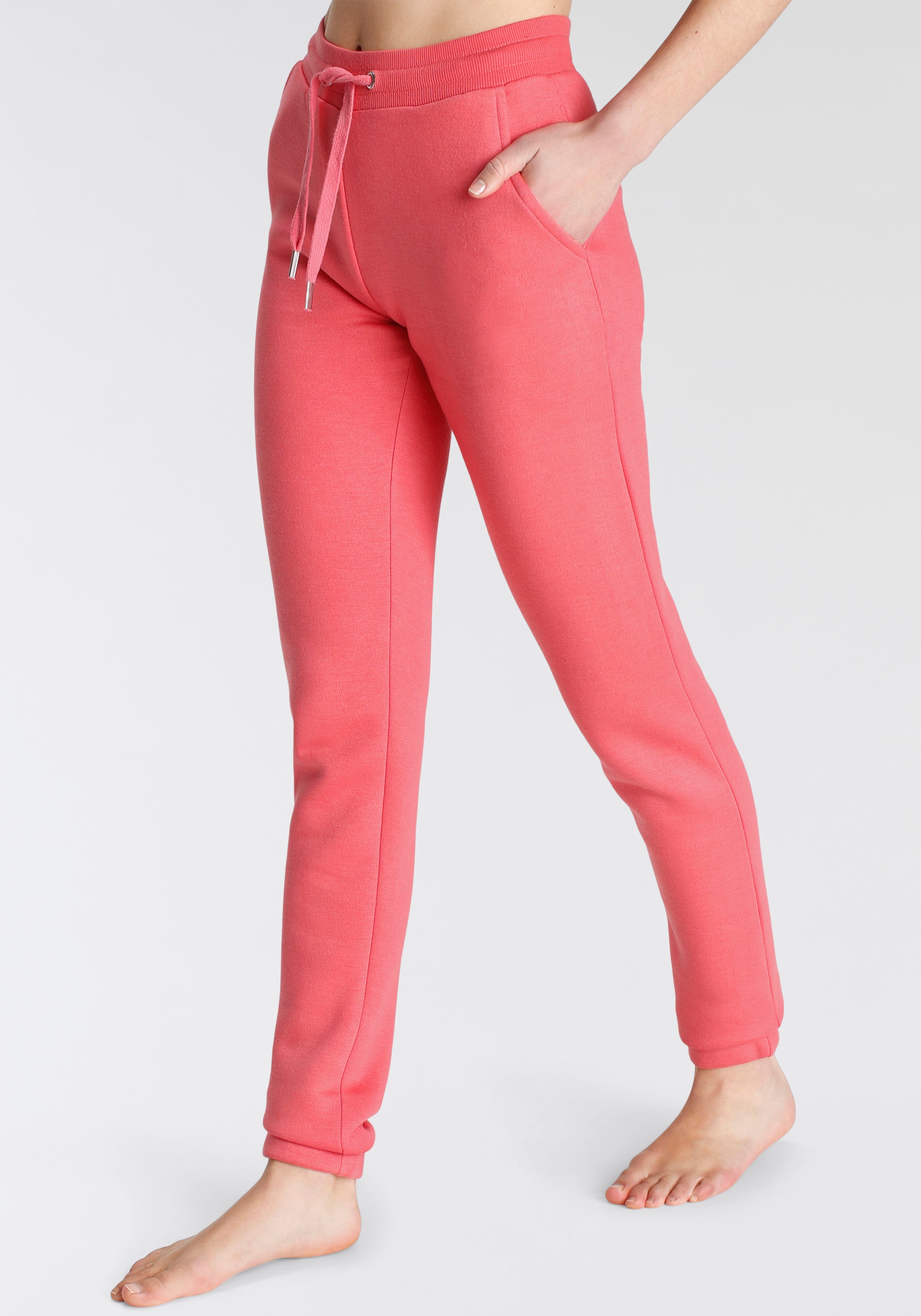 Vivance Jogginghose  innen weich angeraut und mit seitlichen Taschen, Lounge- und Homewear