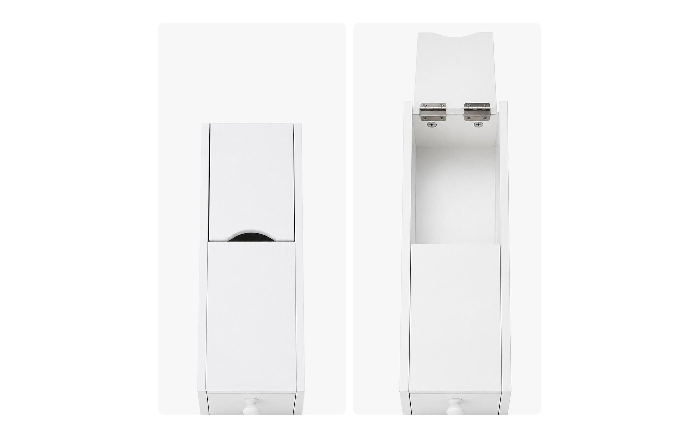 relaxdays Armoire multi-usages »Nischenwagen 16 x 62 cm«