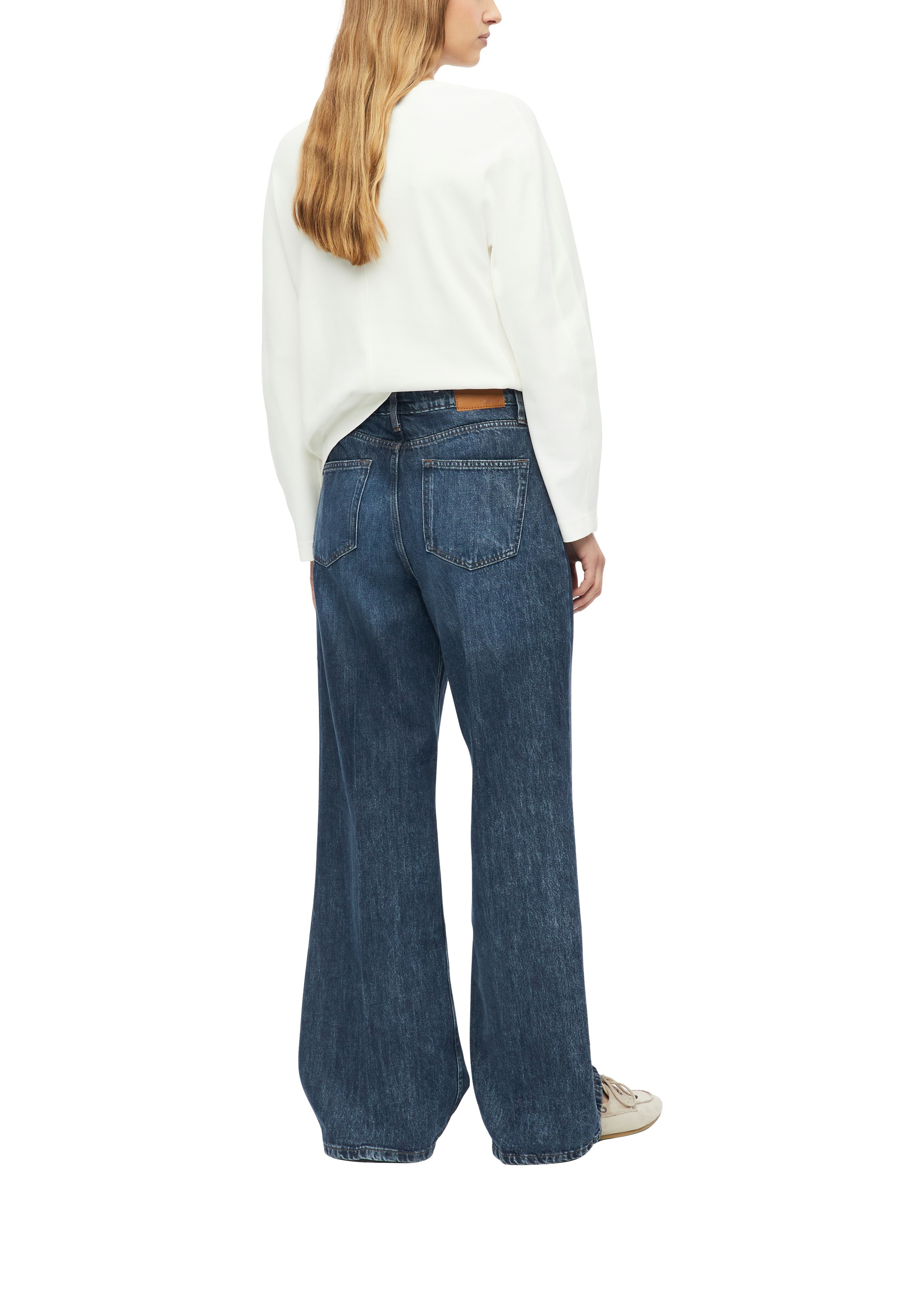 s.Oliver Jeans à 5 poches »Style Suri« avec une large entaille