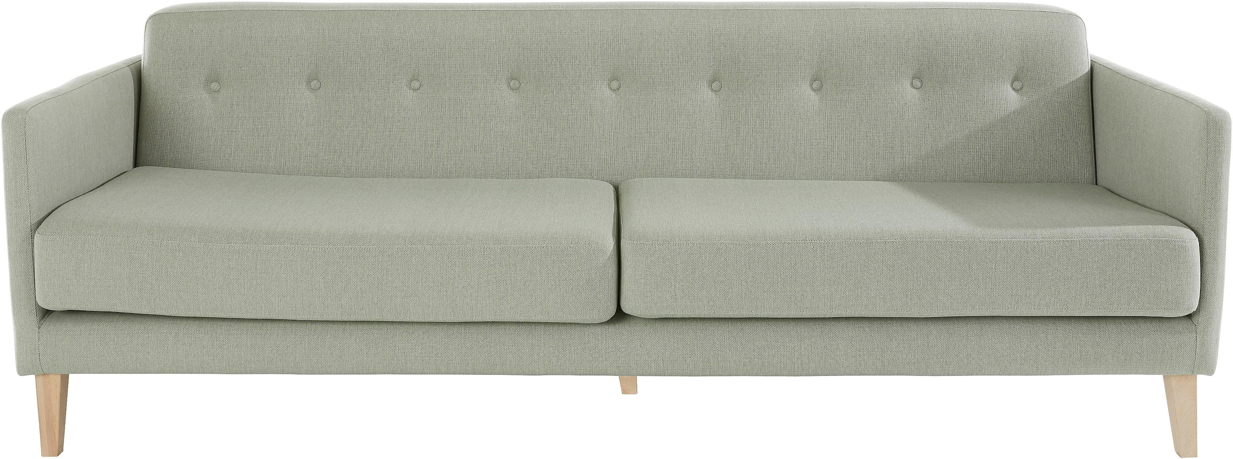 andas 3-Sitzer »Raadal« in skandinavischem Design, Knopfheftung, Design by Morten Georgsen