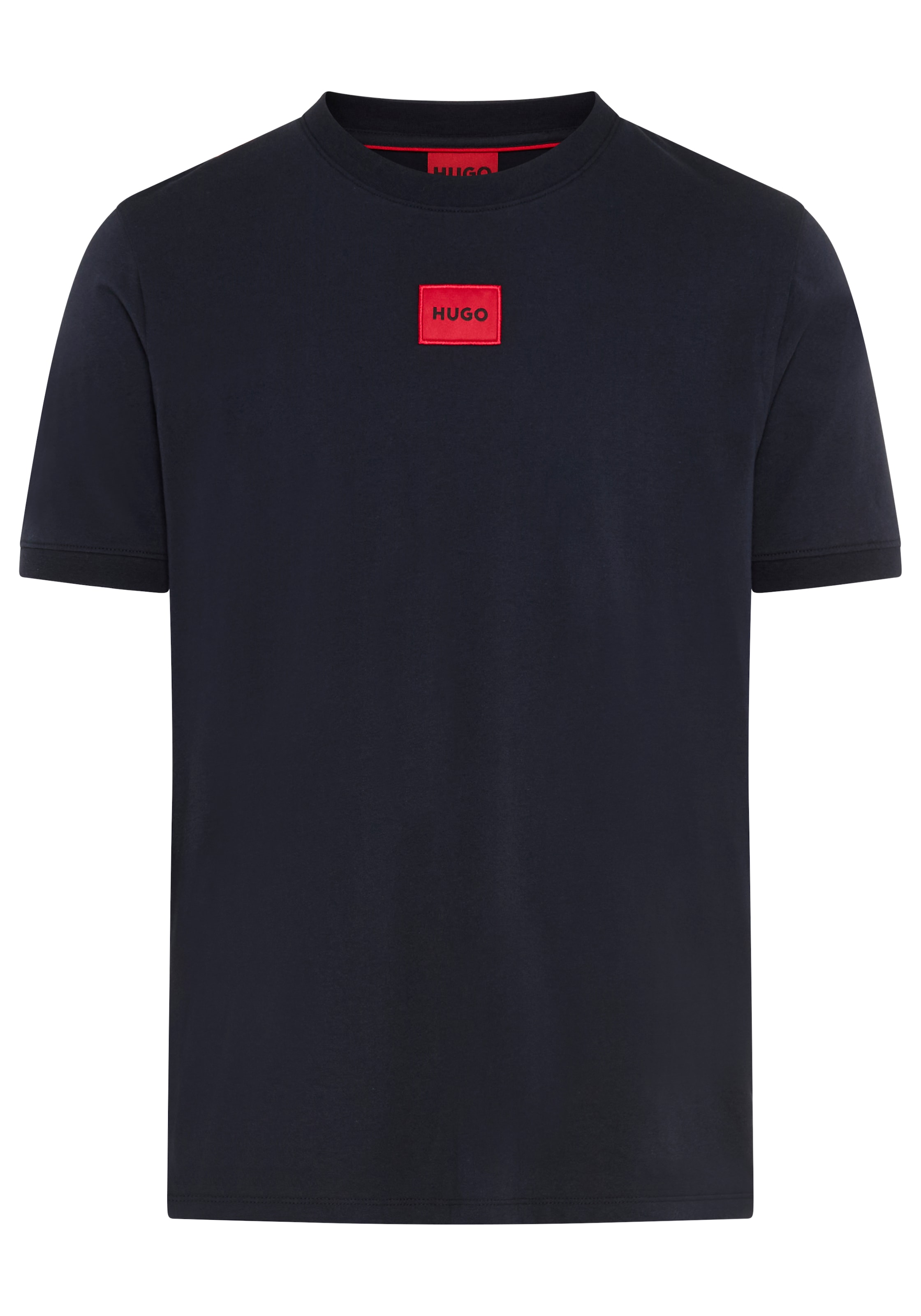 HUGO T-shirt »Diragolino« Rundhalsausschnitt, Regular Fit, Logo-Label