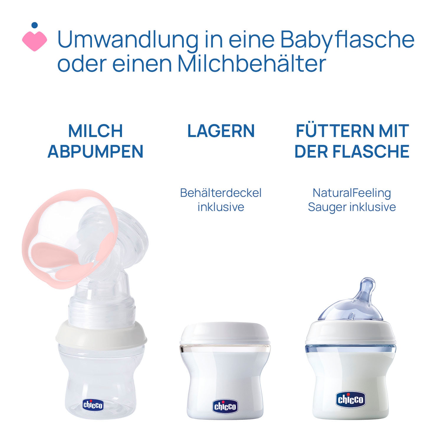 Chicco Elektrische Milchpumpe »Stimolatte«