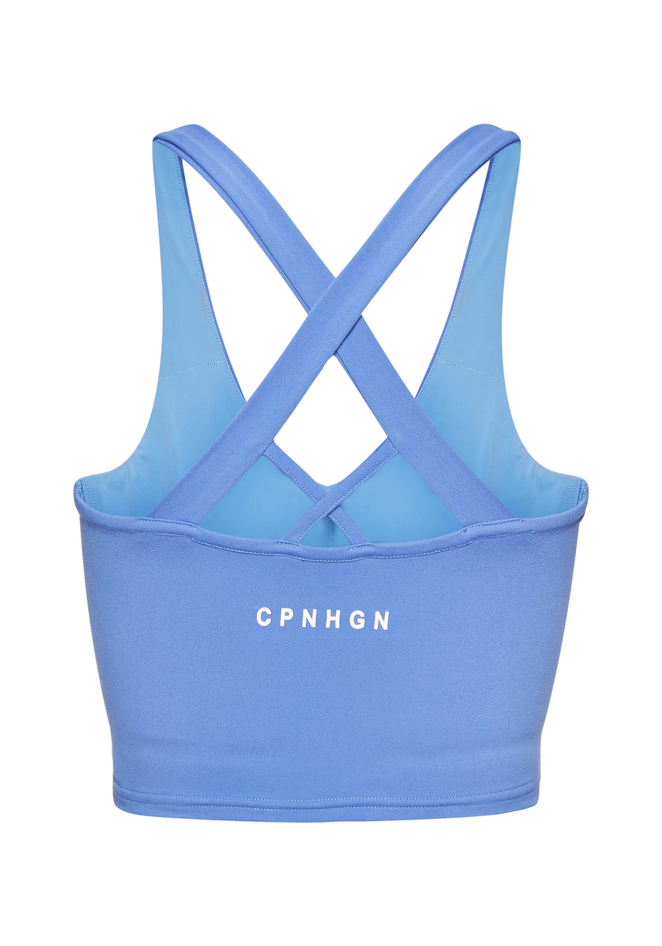 Copenhagen Studios Crop-Top gekreuzte Träger im Rückenbereich