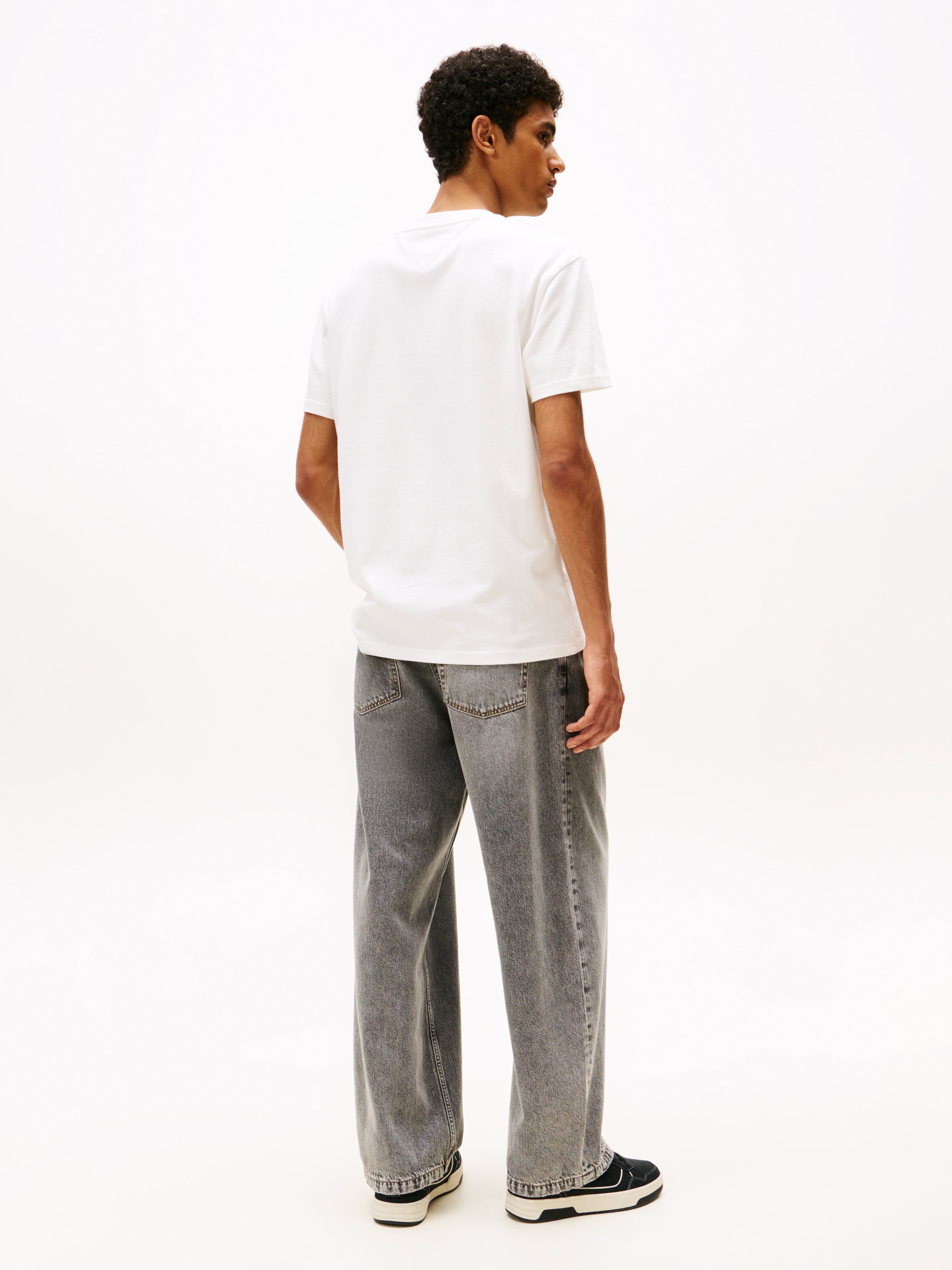 Tommy Jeans T-Shirt »TJM PHOTO FLAG« Jersey, mit Fotoprint, regular fit, Rundhals