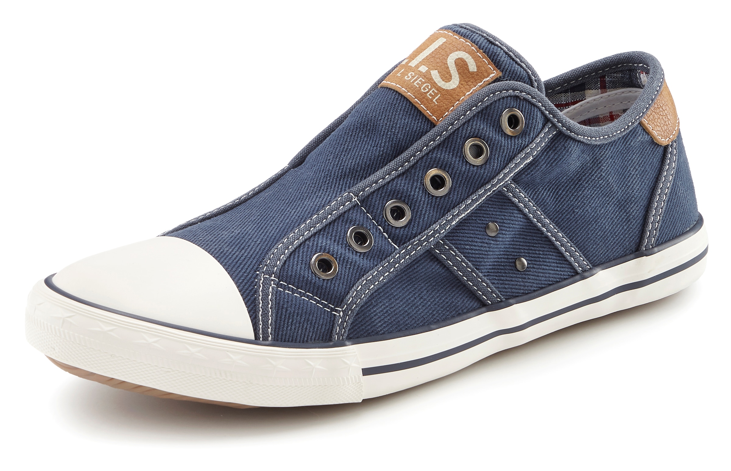 H.I.S Sneakers »Textilschuh, Stoffschuh, Turnschuh, Halbschuh, Freizeitschuh, Slipper«  NOUVEAU baskets slip-on en textile doux, unisexe