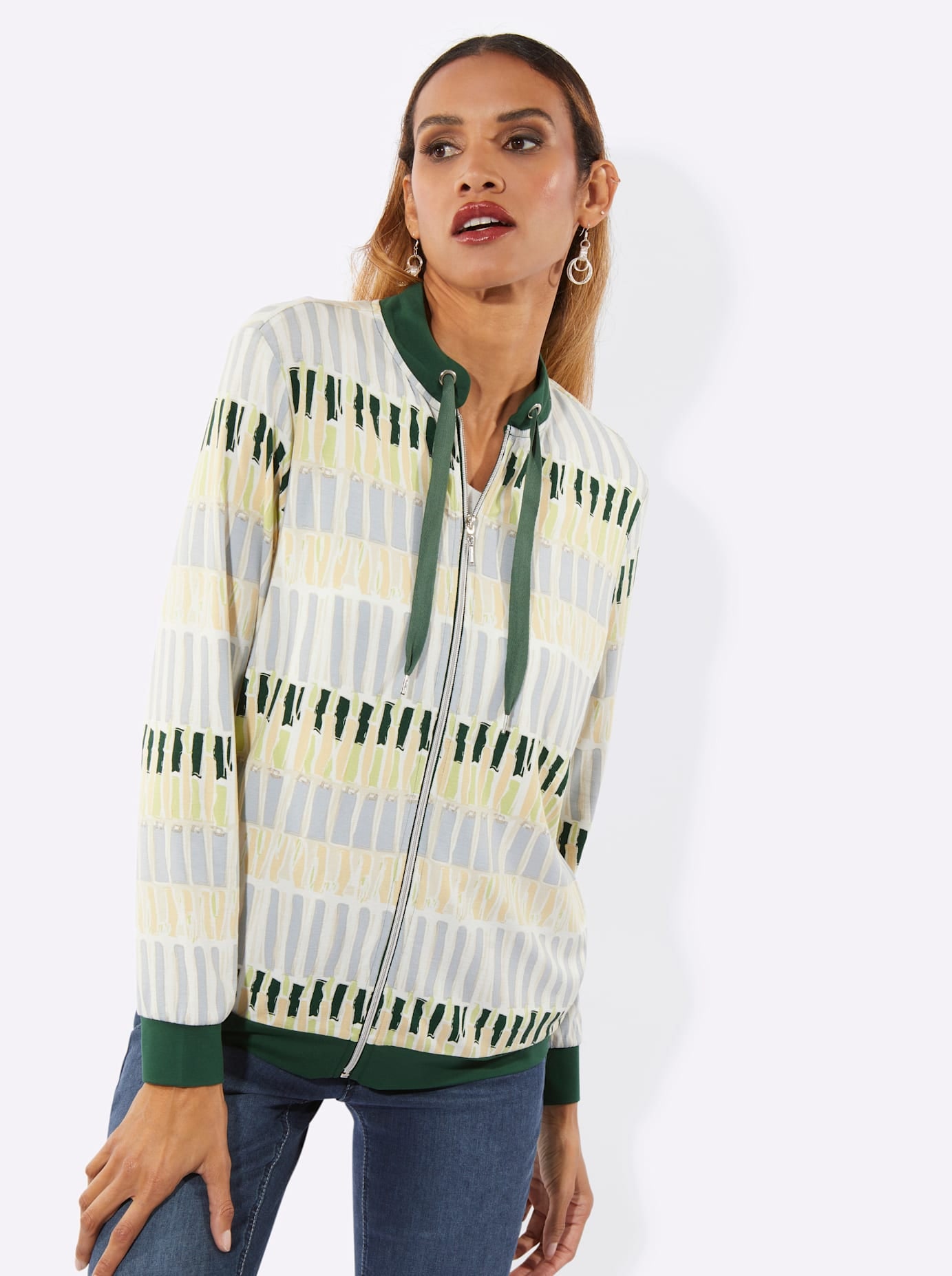 creation L Veste chemise »Shirtjacke« 1 pièces