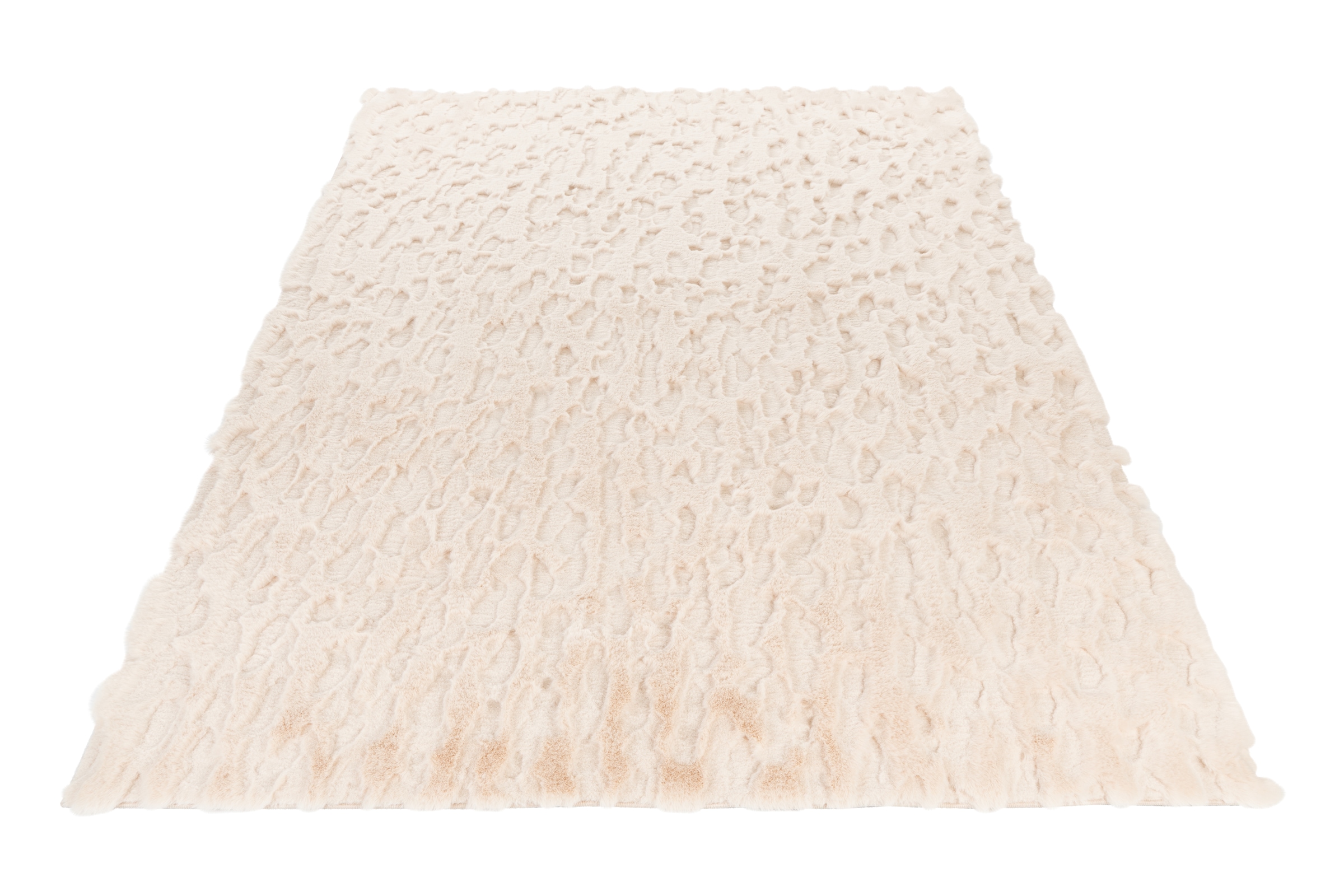 Obsession Teppich »My Valley 245« rechteckig 22 mm Höhe Uni Farben, Hoch-Tief Effekt, besonder weich, Wohnzimmer