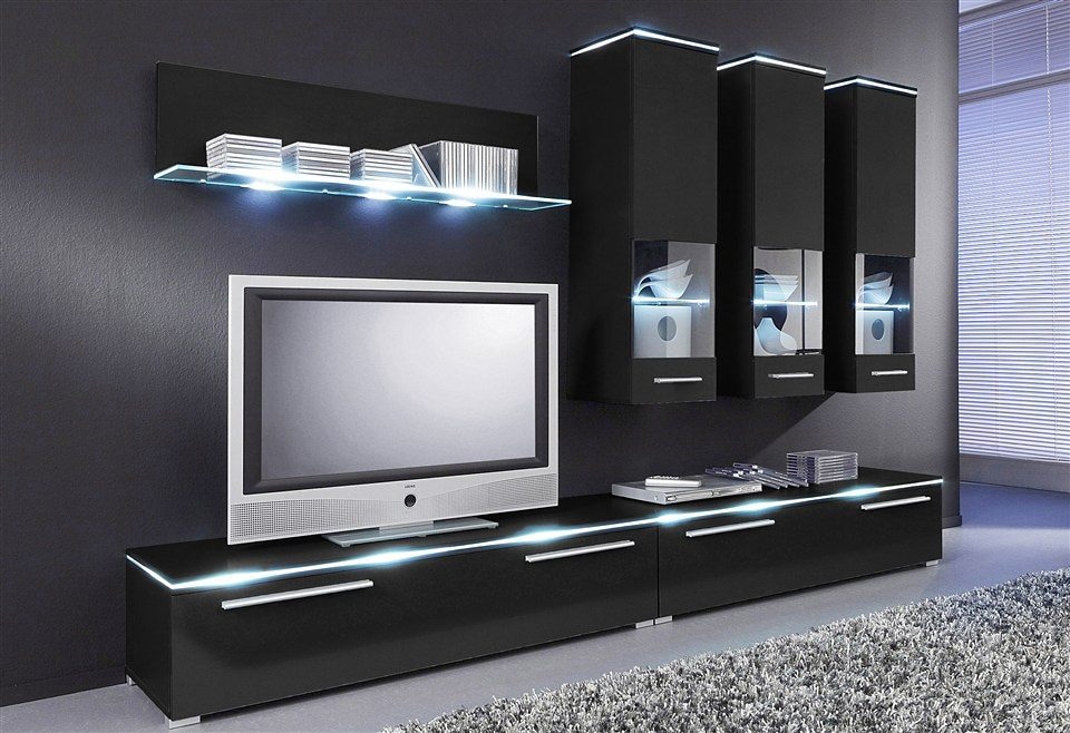 Höltkemeyer Wohnwand »Line« Set, 6 Stk. tlg.