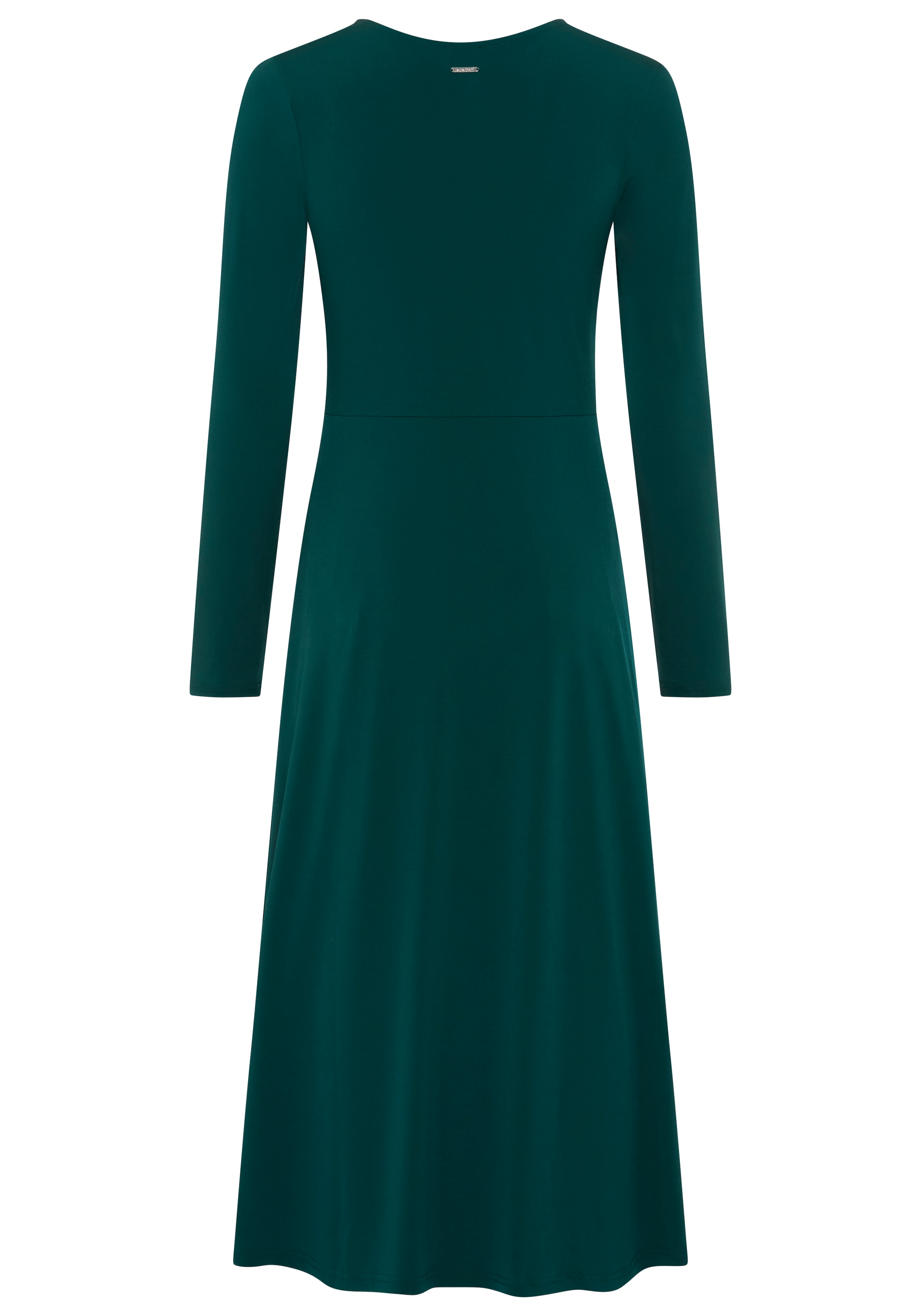 Laura Scott Robe de soirée en tissu stretch doux, coupe cintrée, longueur mollet