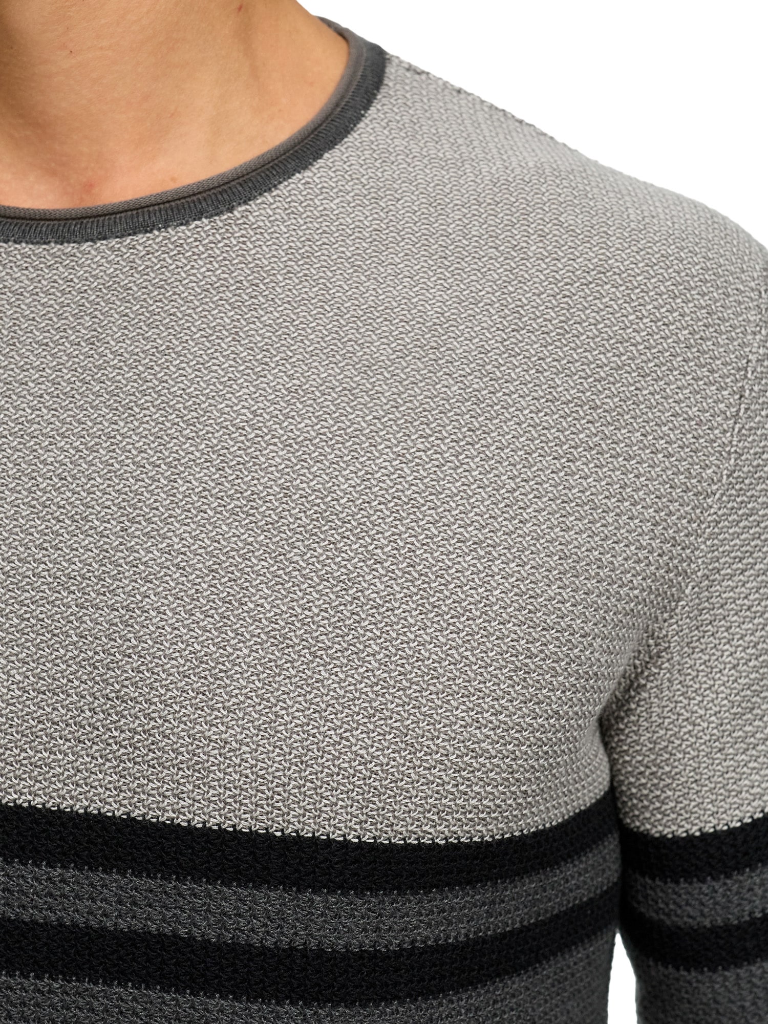 Indicode Rundhalspullover »INJaluf«