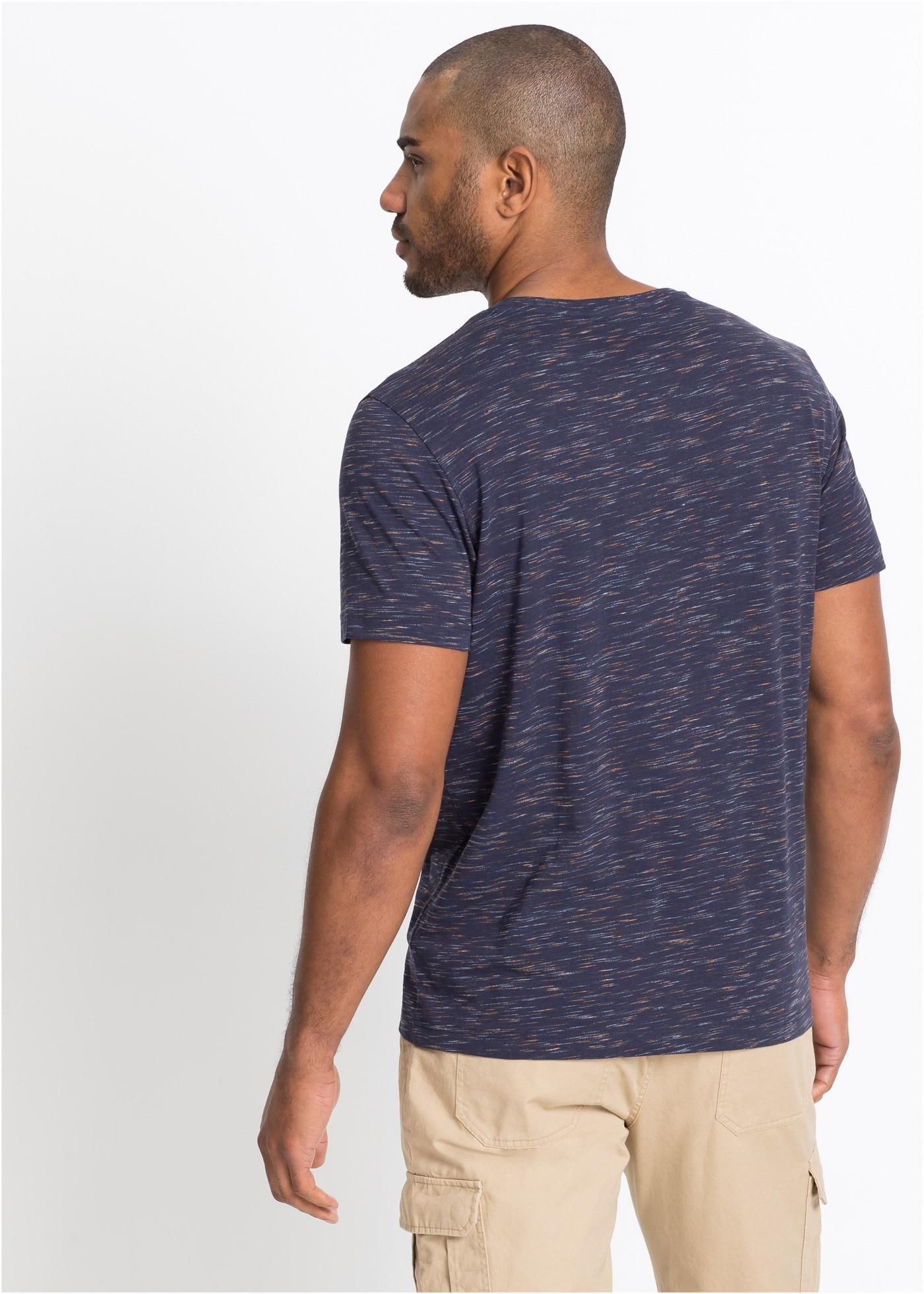 bonprix T-shirt 1 coupe ample, manches courtes, avec encolure ronde