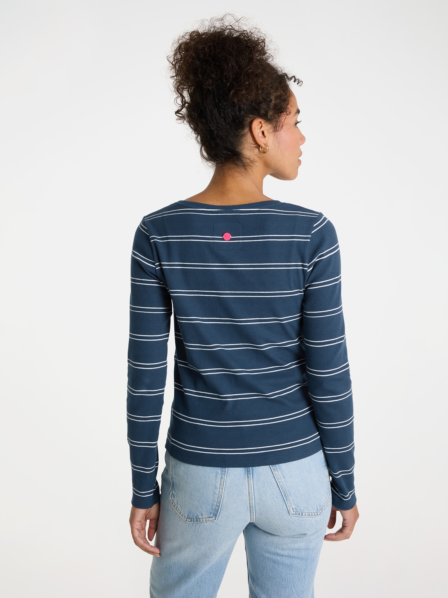 Lieblingsstück Langarmshirt »SinaL« mit Herzmotiv und Streifen