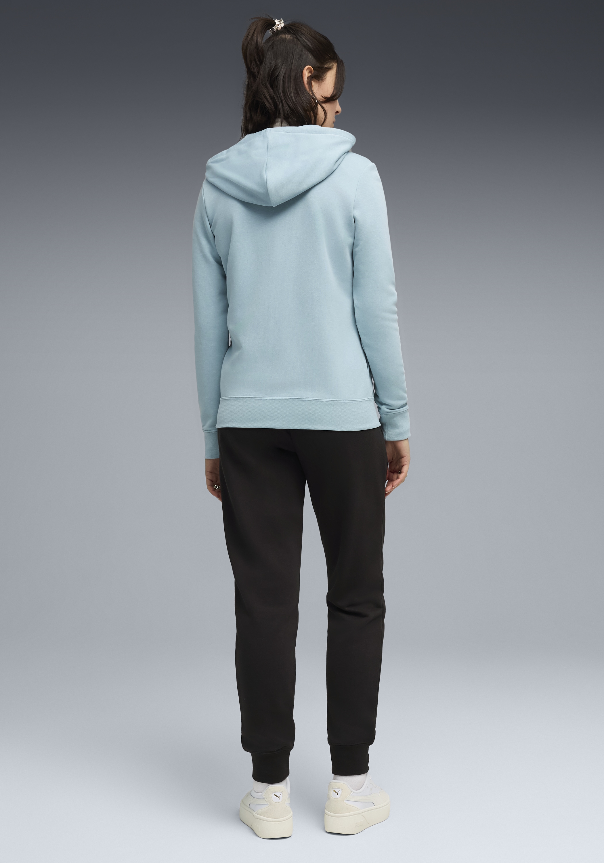 PUMA Combinaison d'entraînement »HOODED SWEAT SUIT TR CL« 2 pièces mit Kapuze, Regular Fit, aus Baumwollmischung