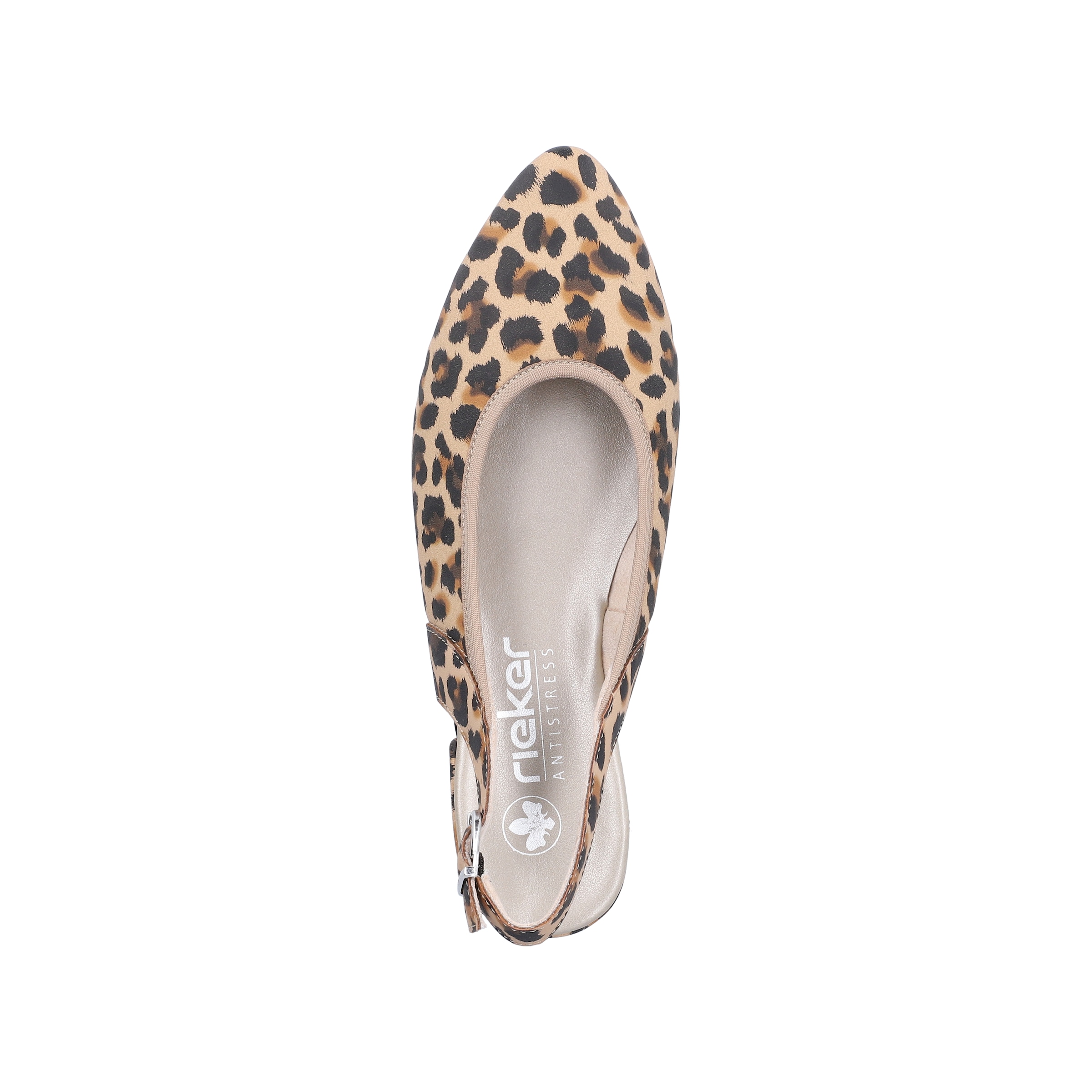 Rieker  Chaussure d'été, sabot avec bordure textile élastique