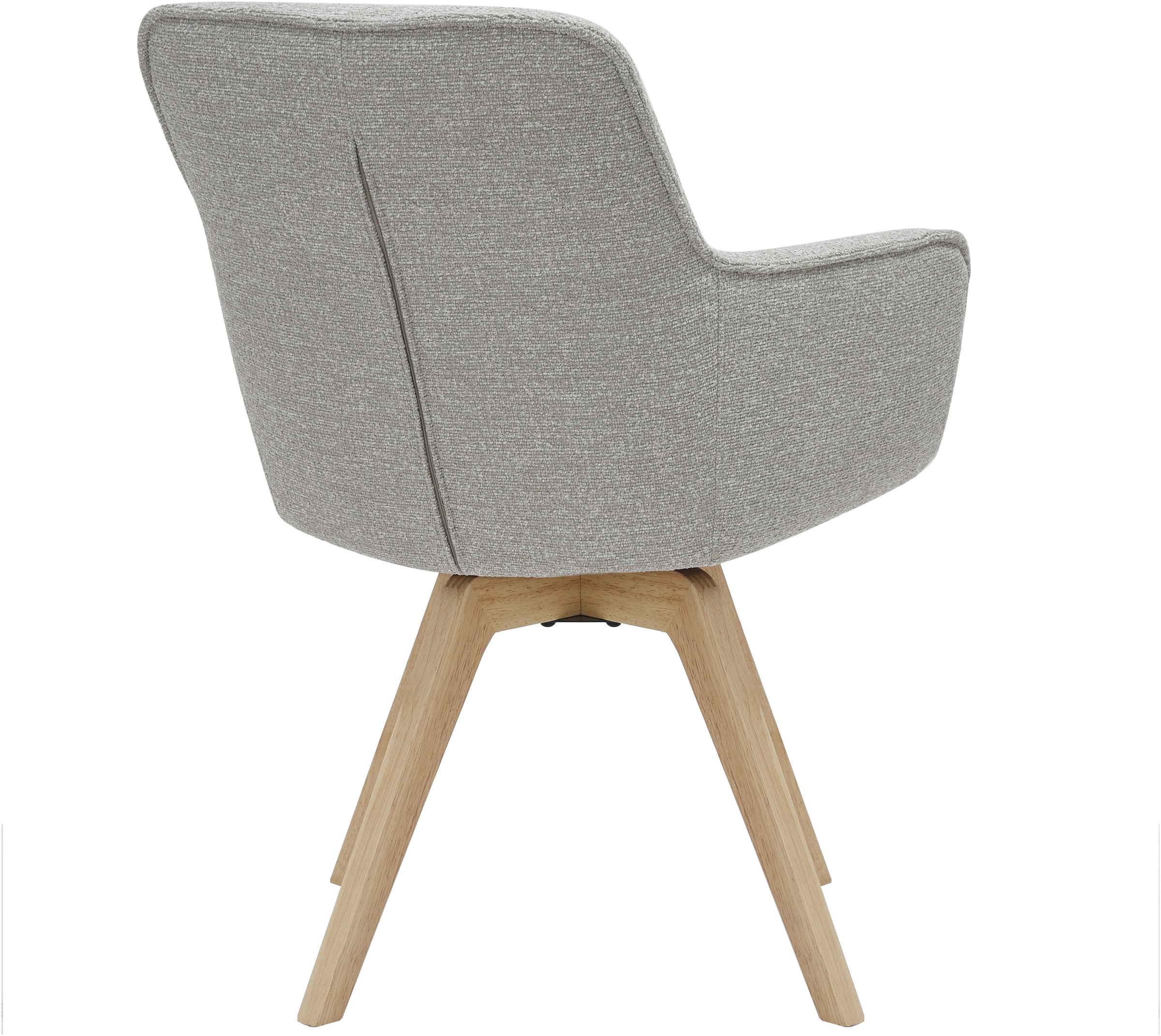 GOODproduct Esszimmerstuhl »Sigune« () 1 Stk.pflegeleichter Webstoff Bezug, massives Echtholzgestell