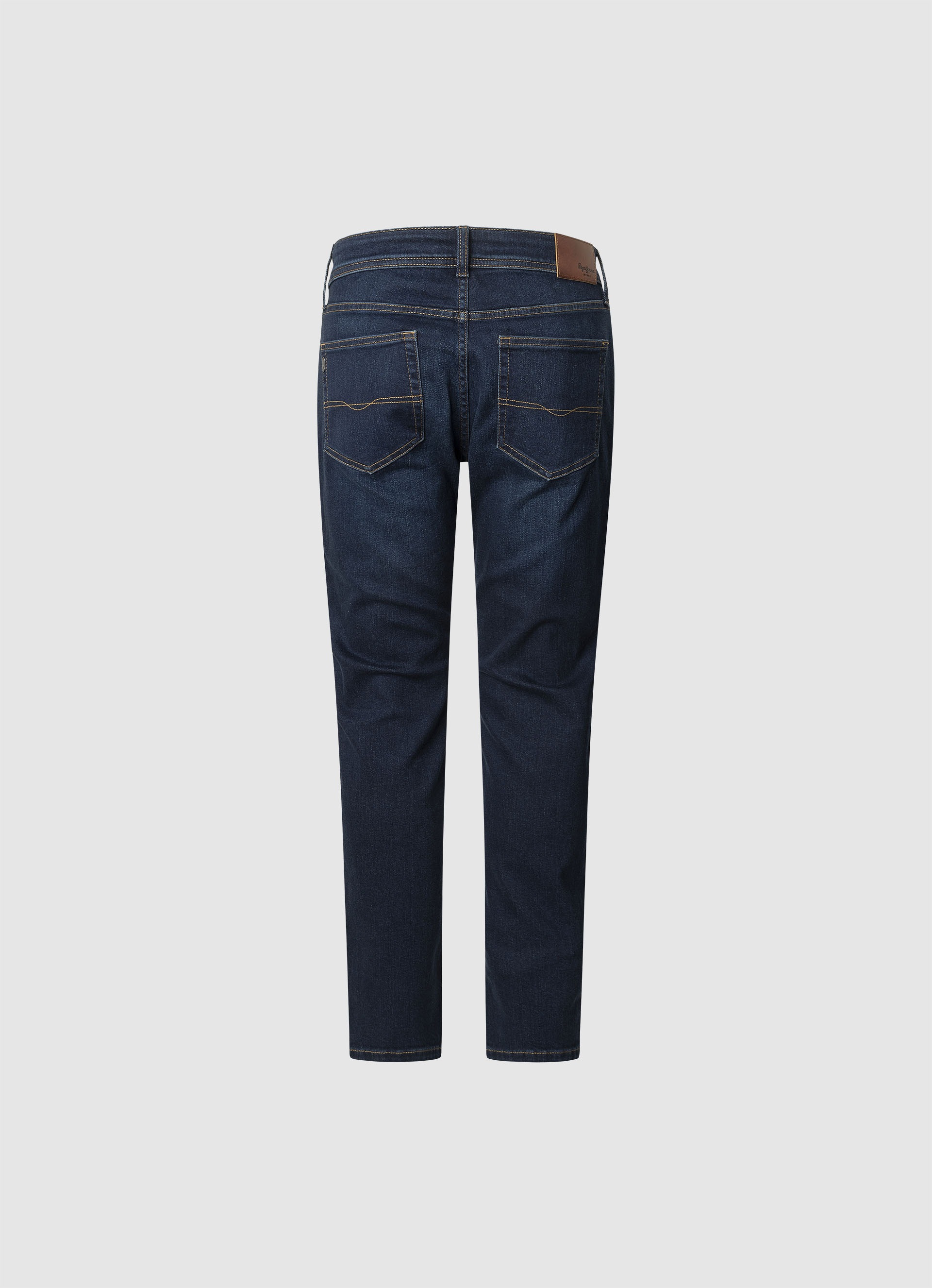 Pepe Jeans Tapered-fit-Jeans »TAPERED JEANS STANLEY« Ziernähte an den Gesässtaschen