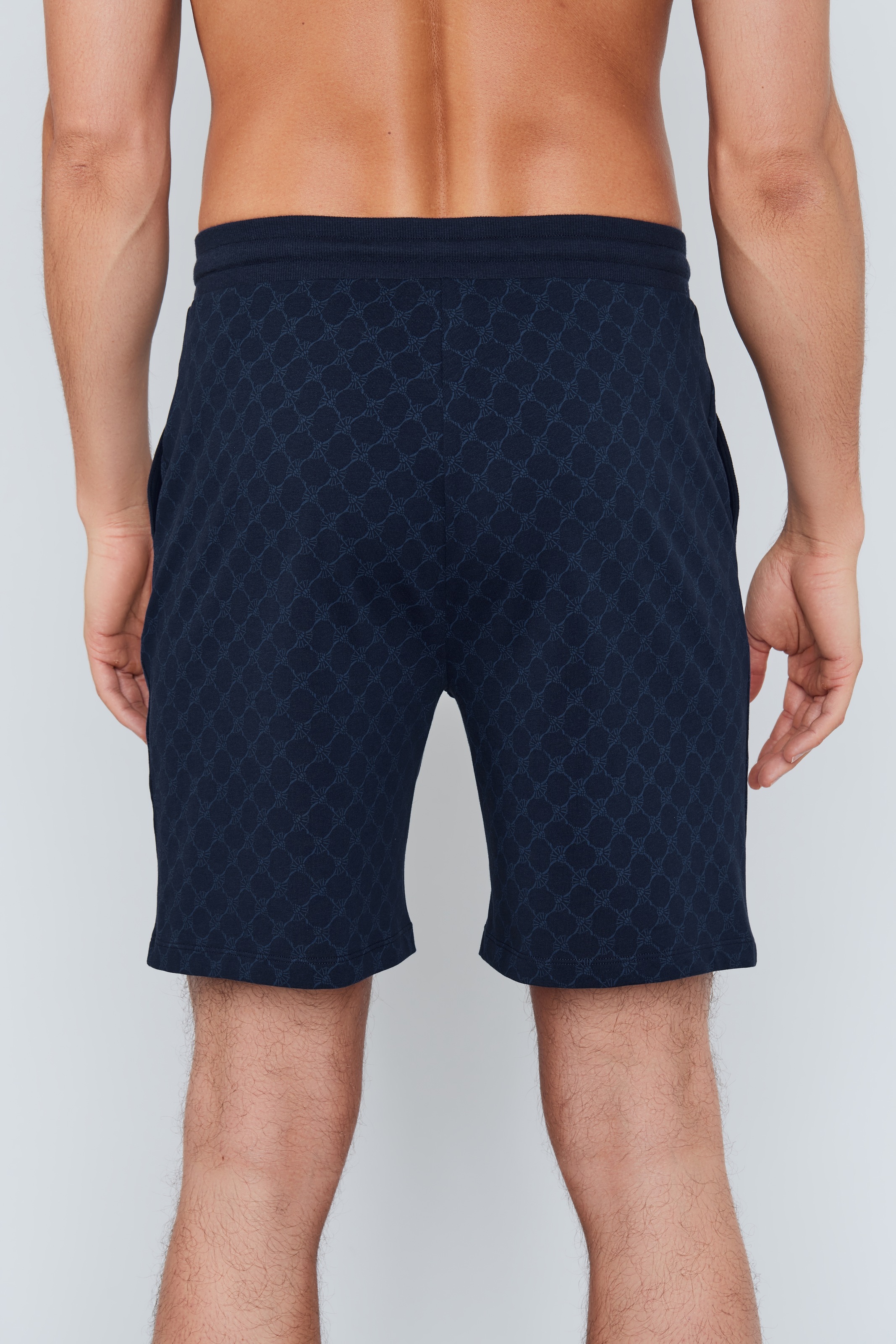 JOOP! Short »Leisure«  mit Cornflower-Alloverprint, elastischer Bund