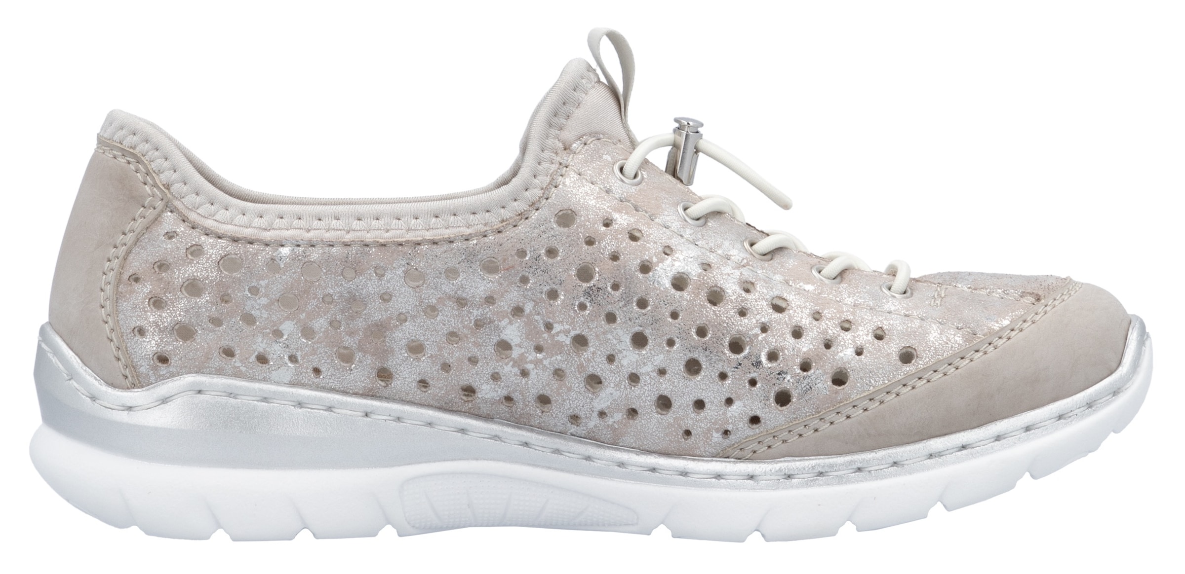 Rieker Baskets slip-on  , Schlupfschuh, Freizeitschuh, Halbschuh mit Schnellverschluss