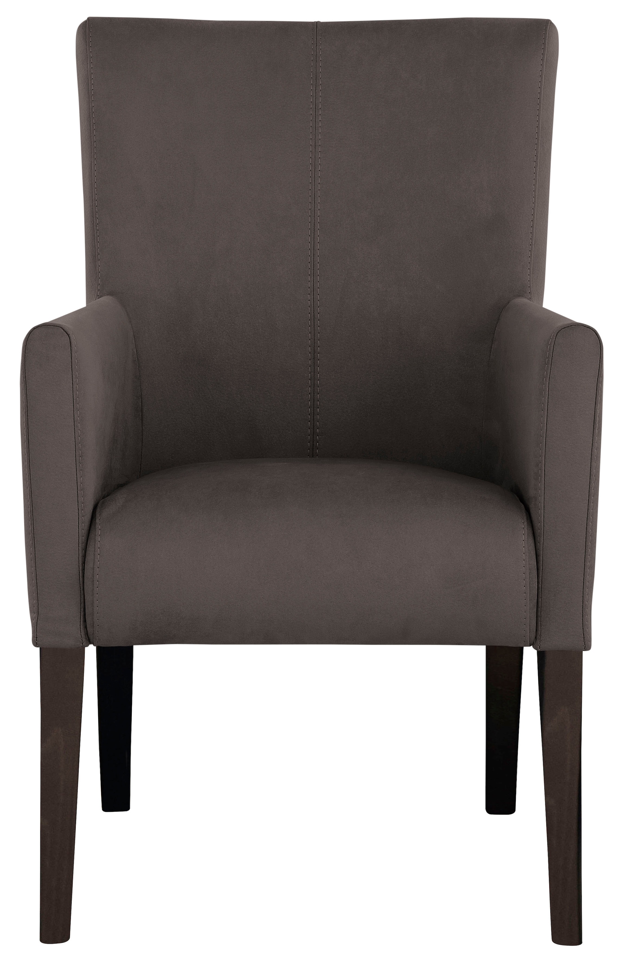Home affaire Chaise de salle à manger »King« () fauteuil rembourré, fauteuil avec accoudoirs, structure en bois massif