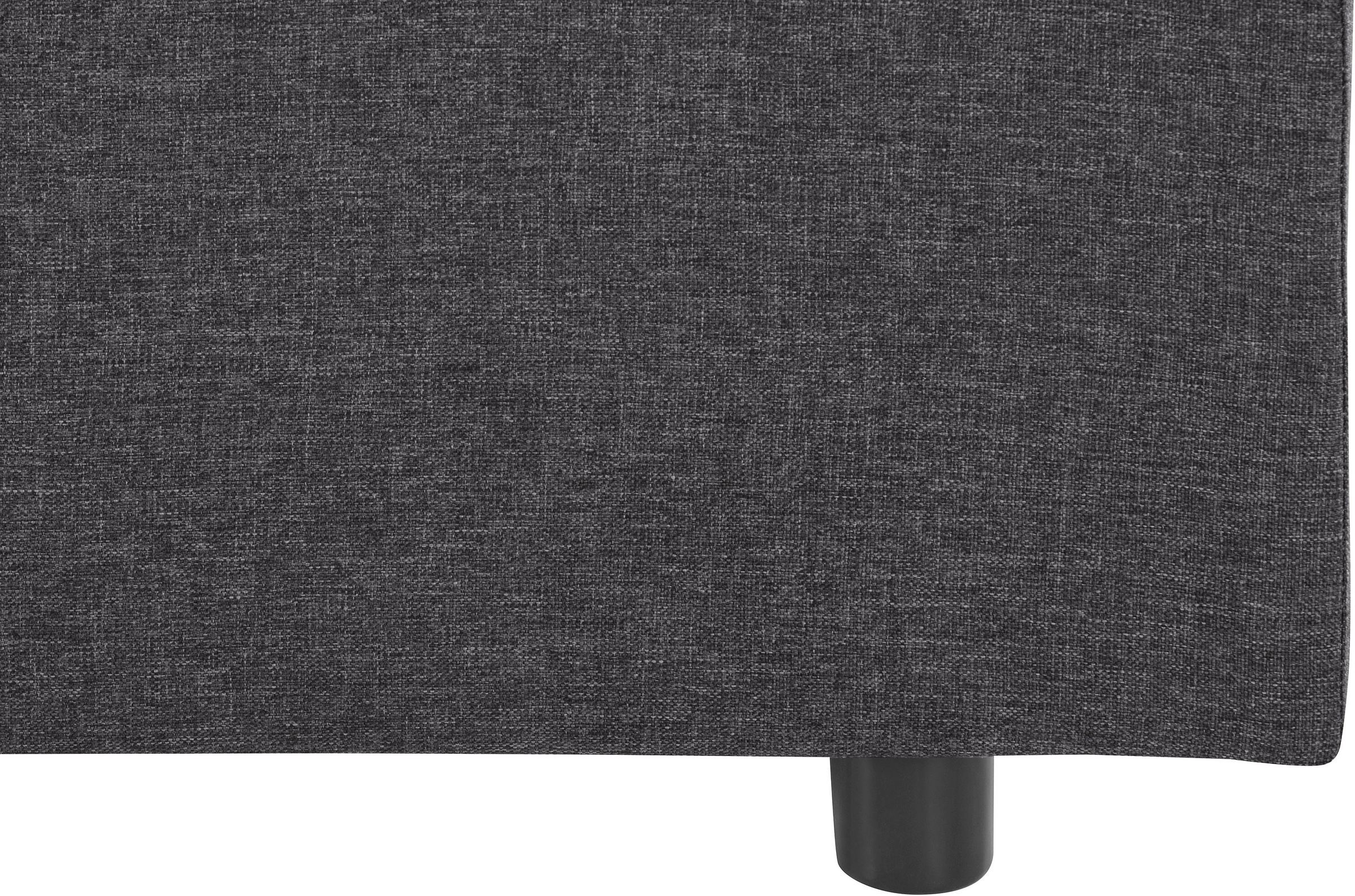 Home affaire Lit de boxe »Luan« Schubkästen, LED-Beleuchtung und Topper, in Breite 120 cm und 180 cm