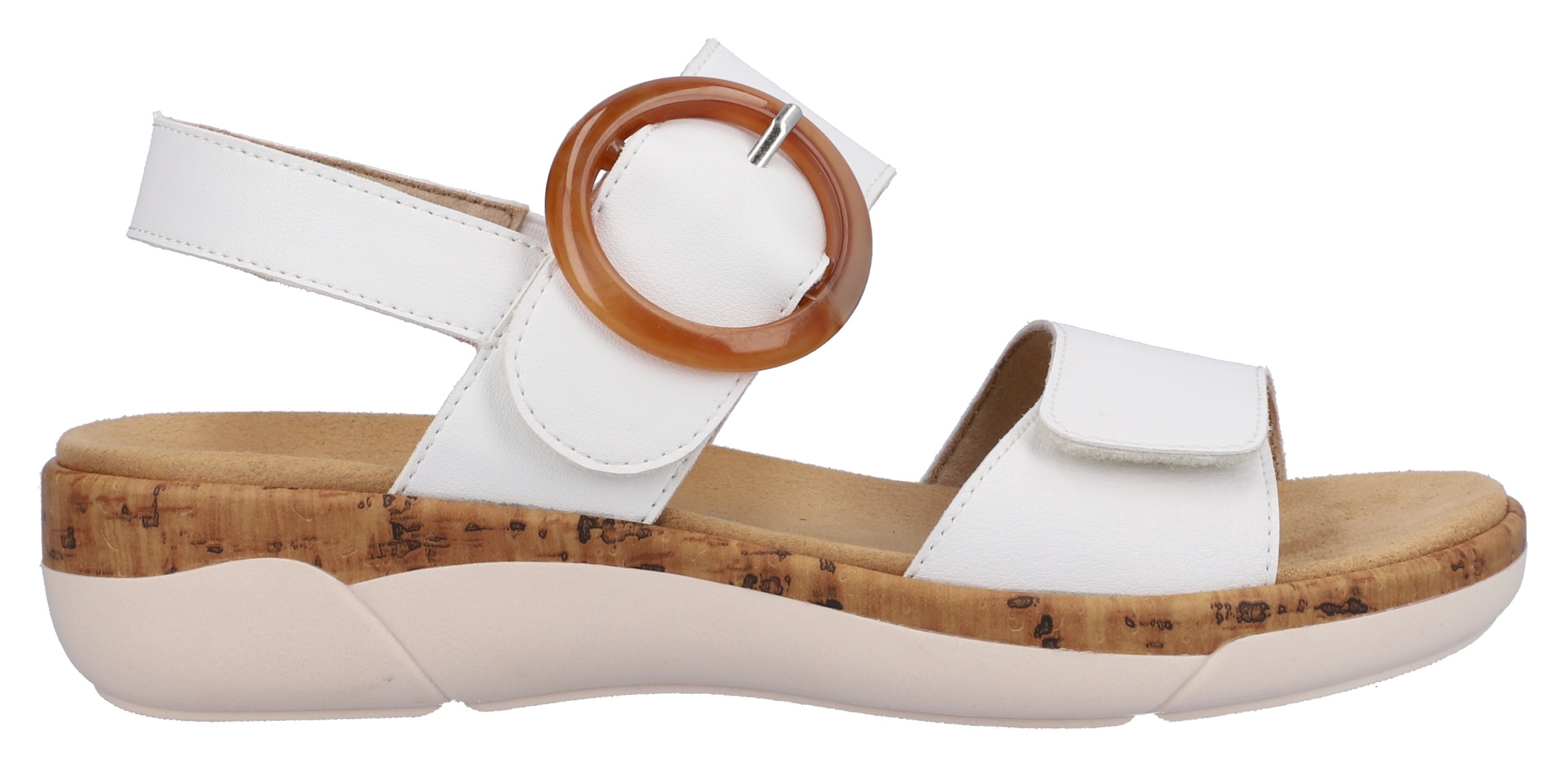 Remonte Sandales compensées  Sommerschuh, Riemchensandale, praktische Klettverschlüsse