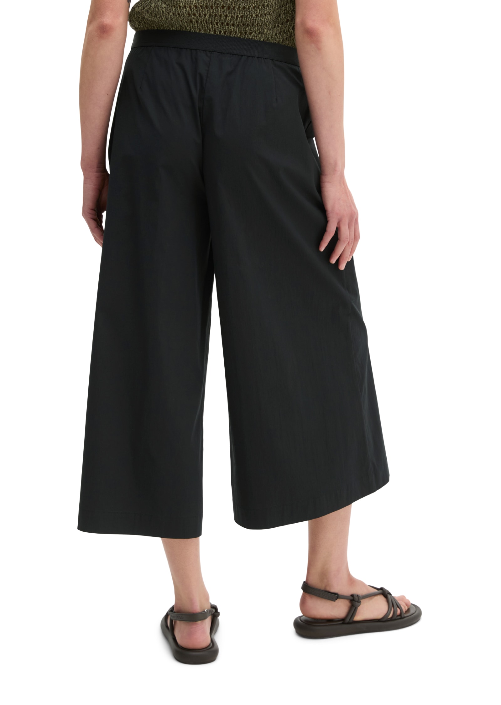Marc O'Polo Jupe-culotte  wide aus Popeline-Stretch
