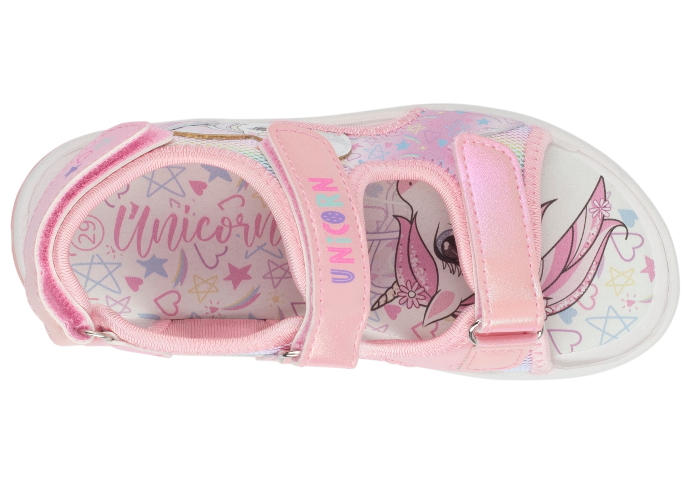 Disney Sandale »Unicorn«  mit cooler Blinkfunktion