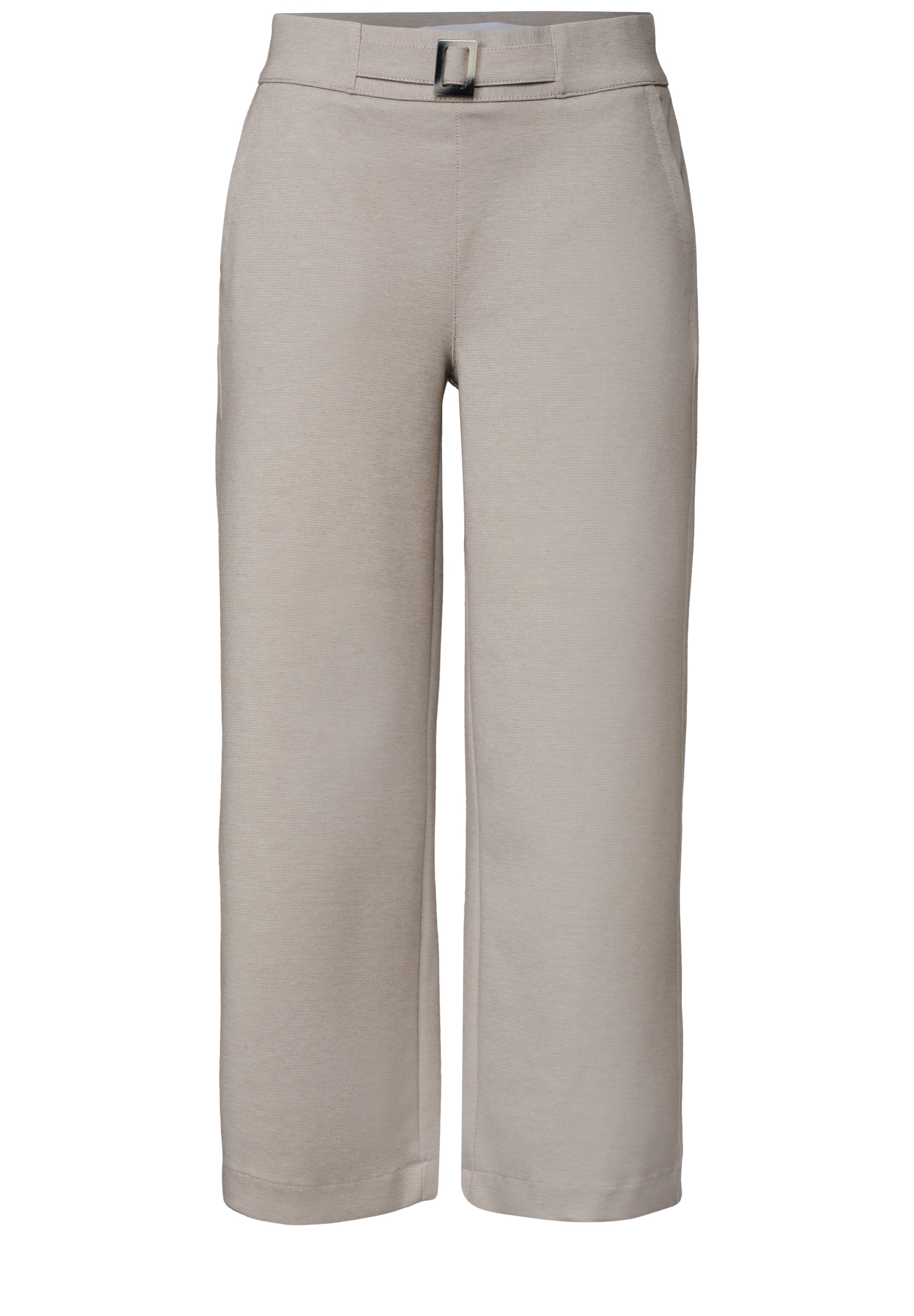 STREET ONE Stoffhose  Sommerhose im Culotte-Style mit Schnallendetail