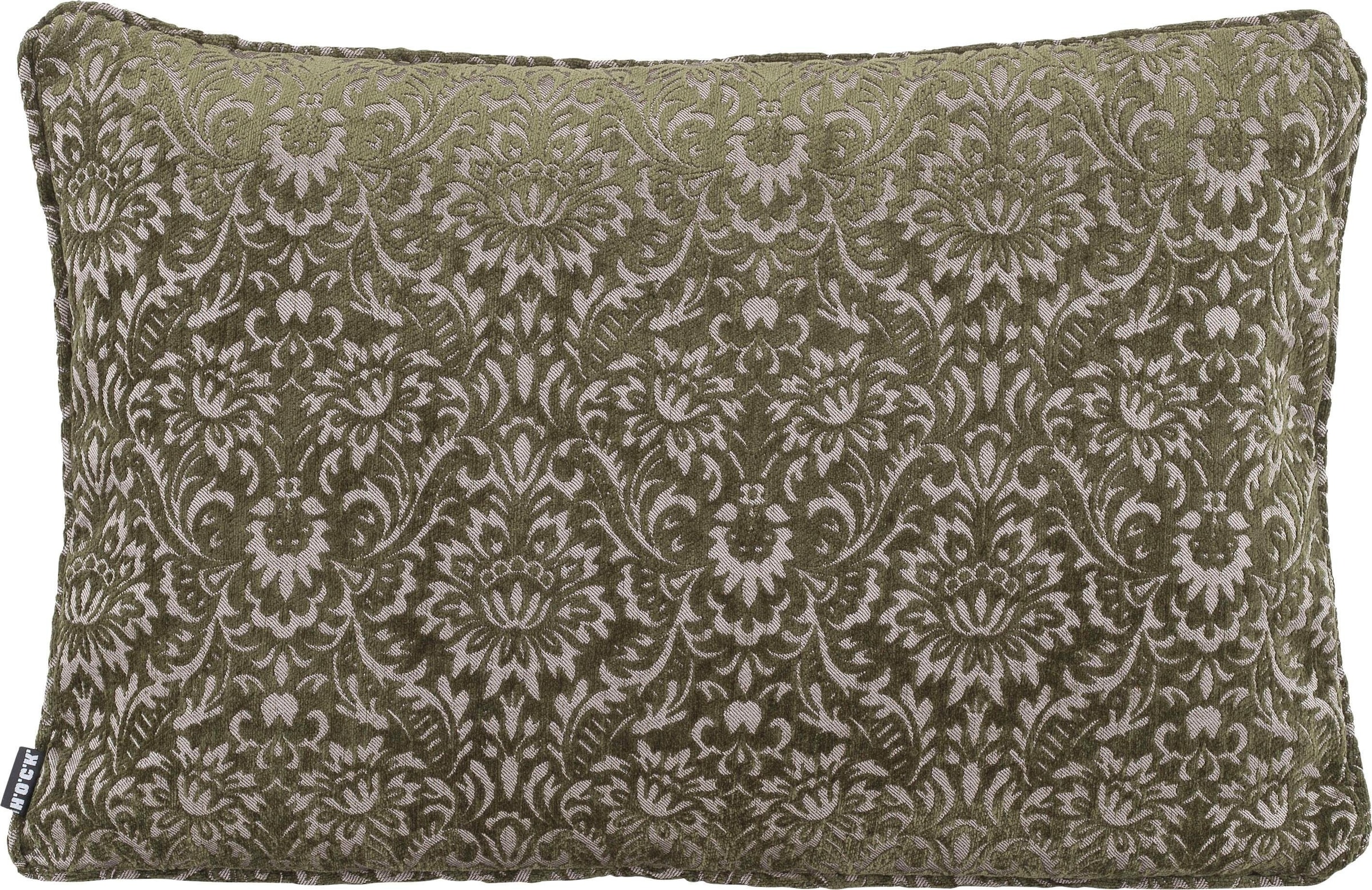 H.O.C.K. Coussin décoratif »Mohogany« mit floralem Muster, Kissenhülle mit Füllung, 1 Stück