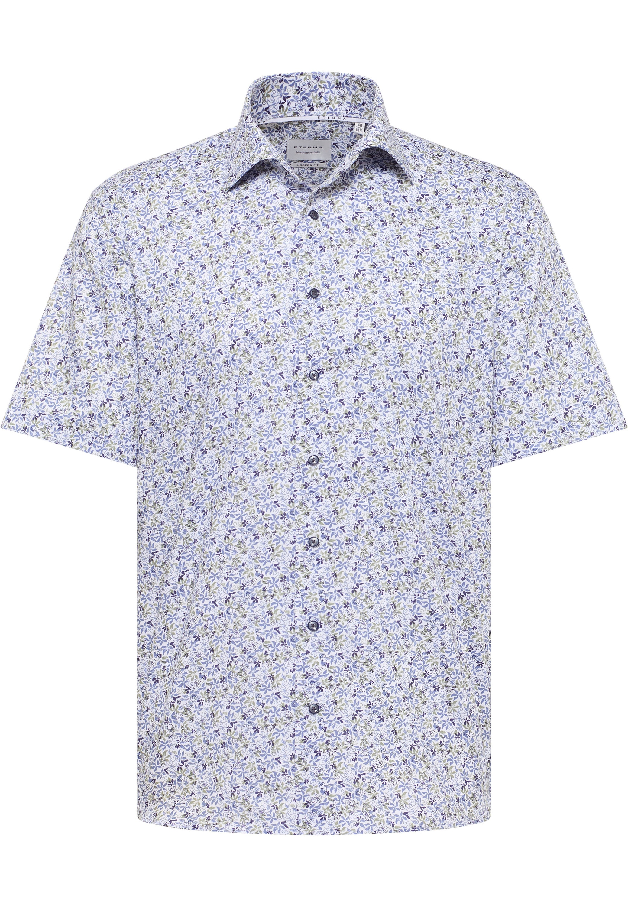 Eterna Chemise à manches courtes »MODERN FIT« NON IRON (bügelfrei)
