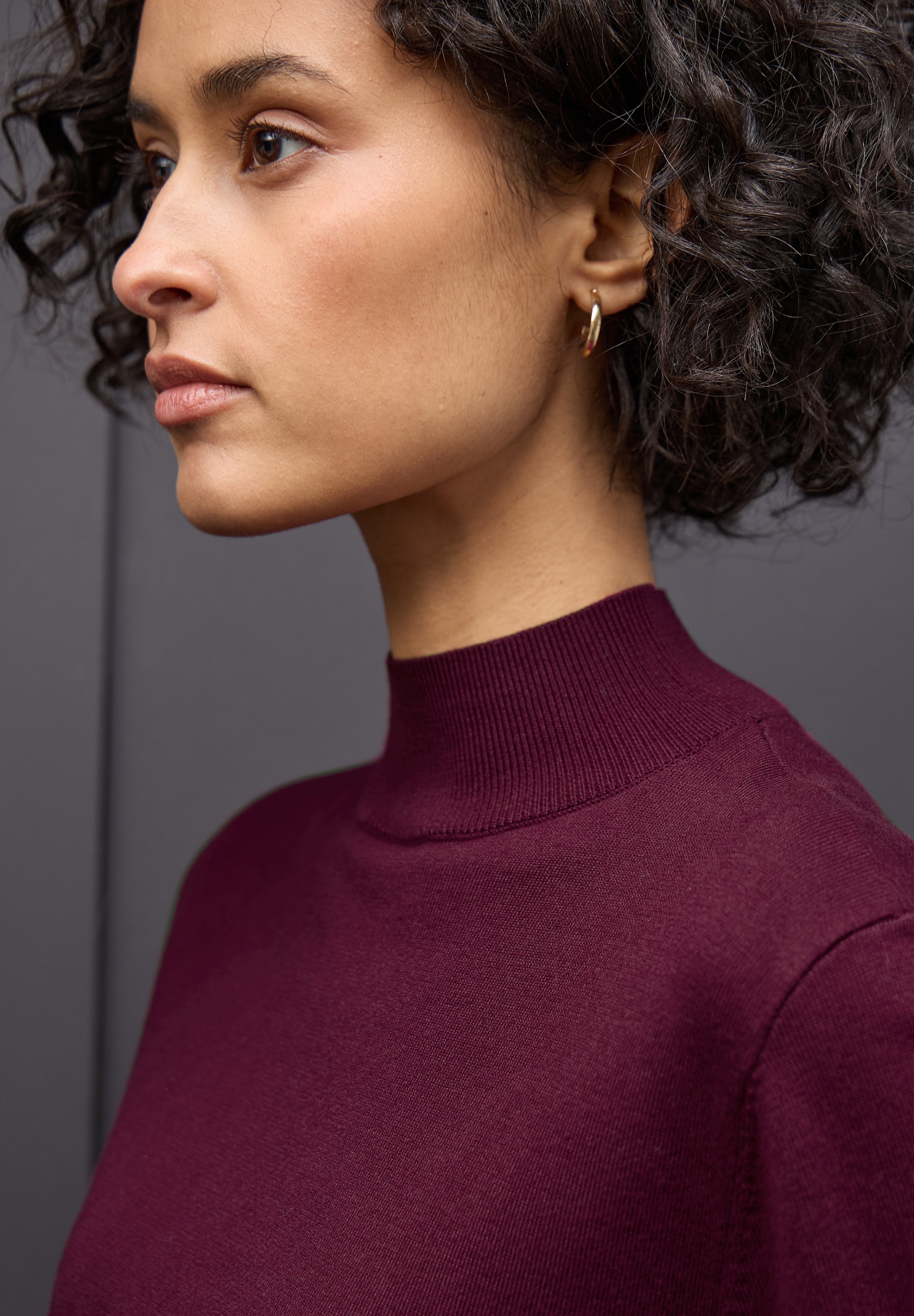 STREET ONE Pull à col montant