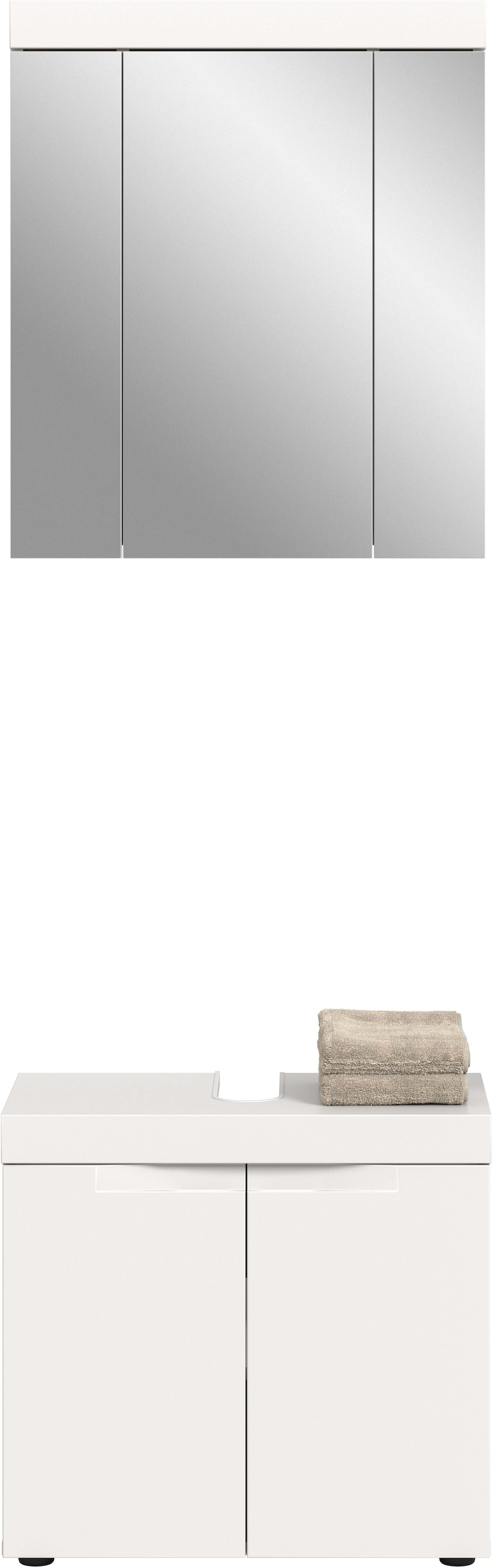 GOODproduct Badmöbel-Set »MAOI, 2-teilige Badkombination, hochwertige MDF Front«