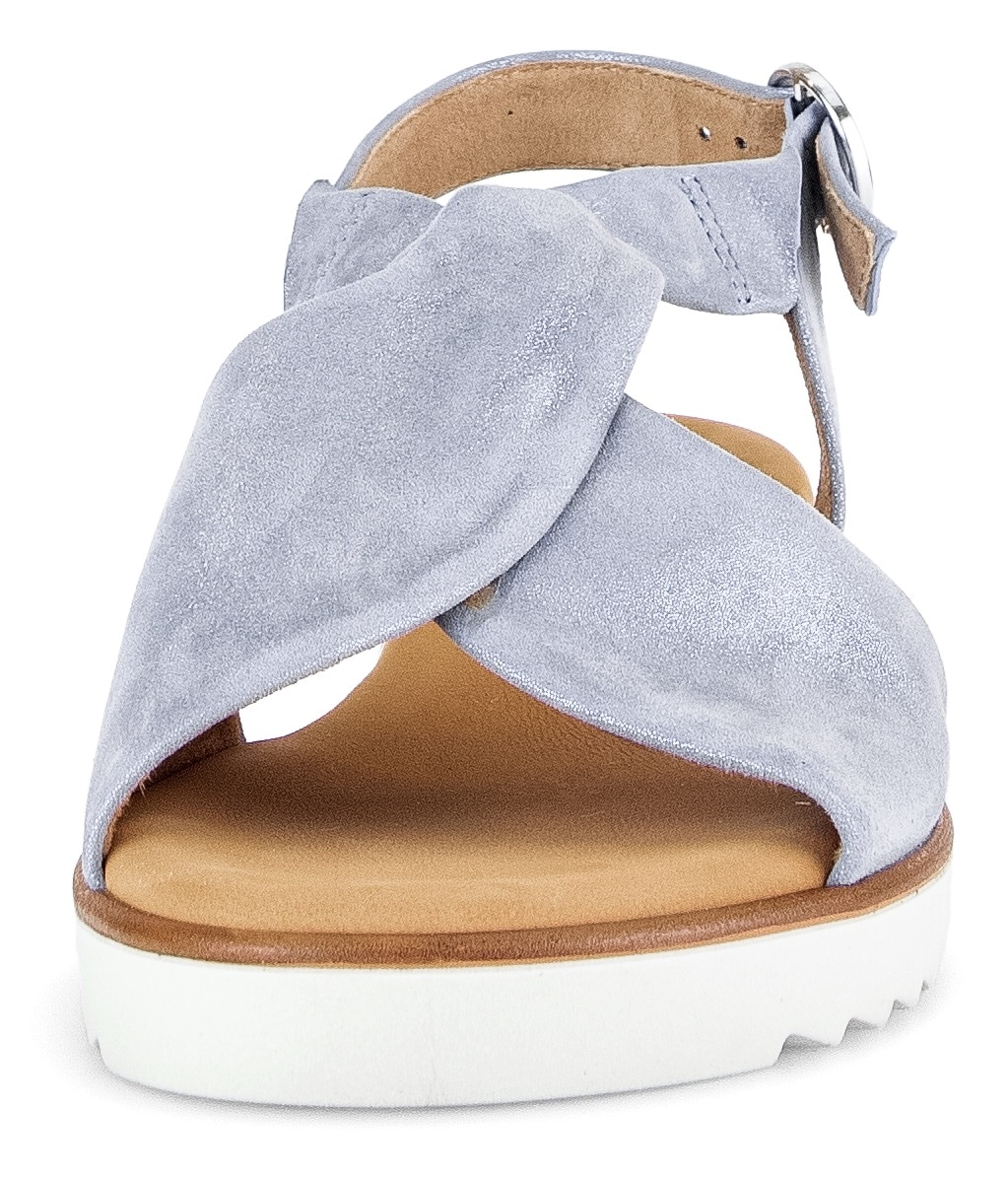 Gabor Sandales »GENUA«  , Sommerschuh, Sandale, Keilabsatz, mit verstellbarem Fersenriemchen